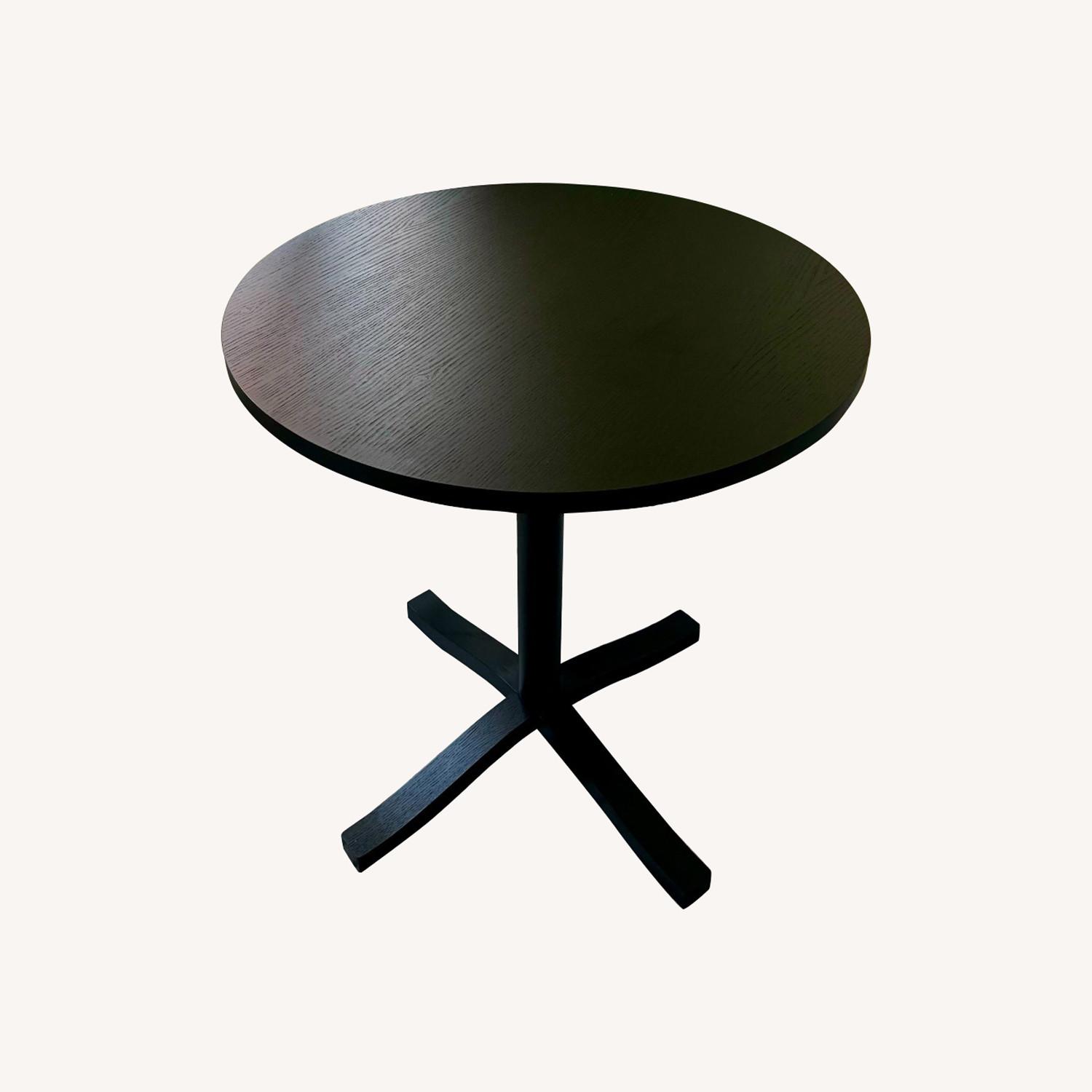 HAY Pastis Dining Table Ash Black - AptDeco