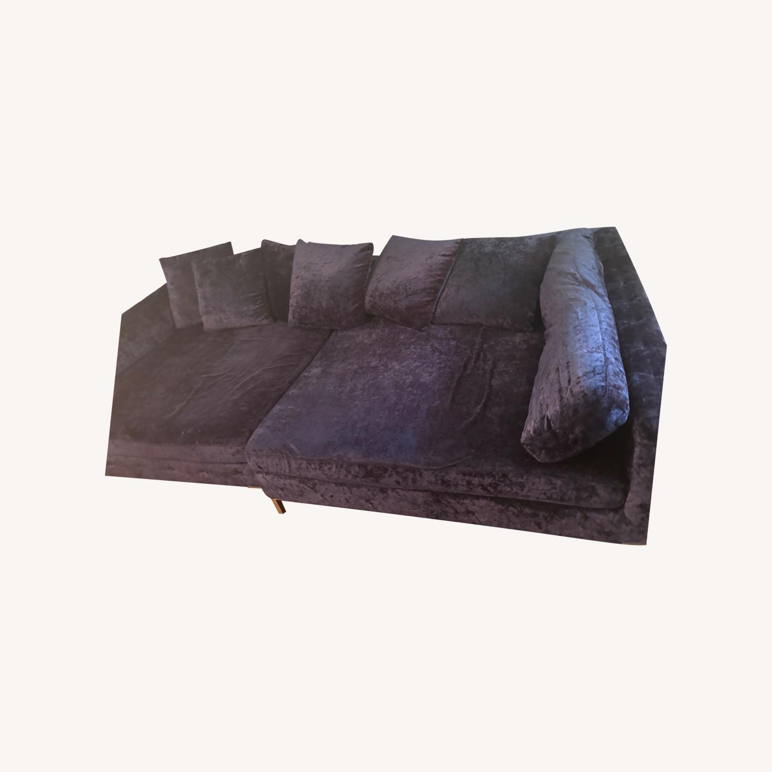 Milan Blue Sofa - image-0
