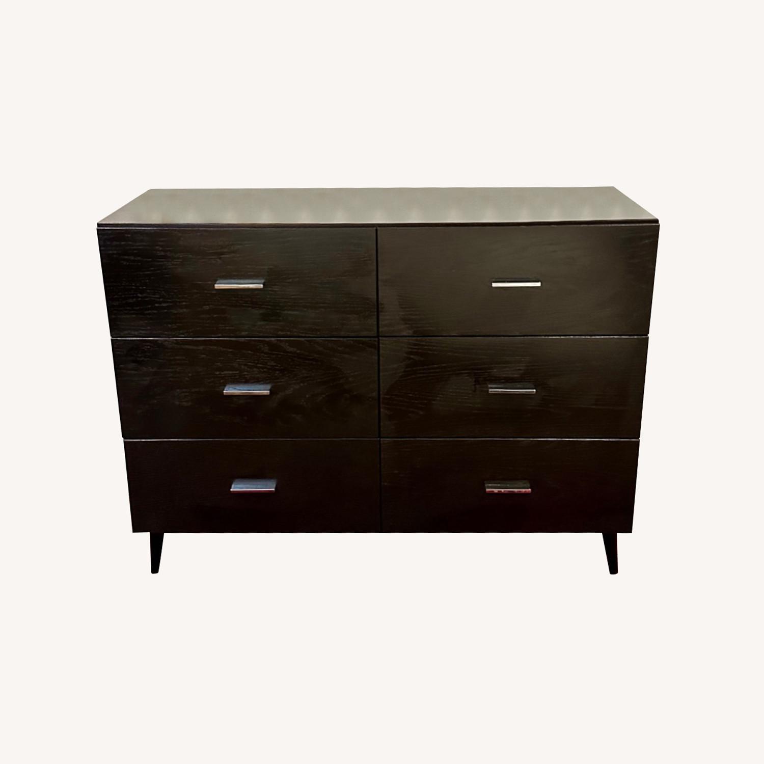 West Elm Black Dresser