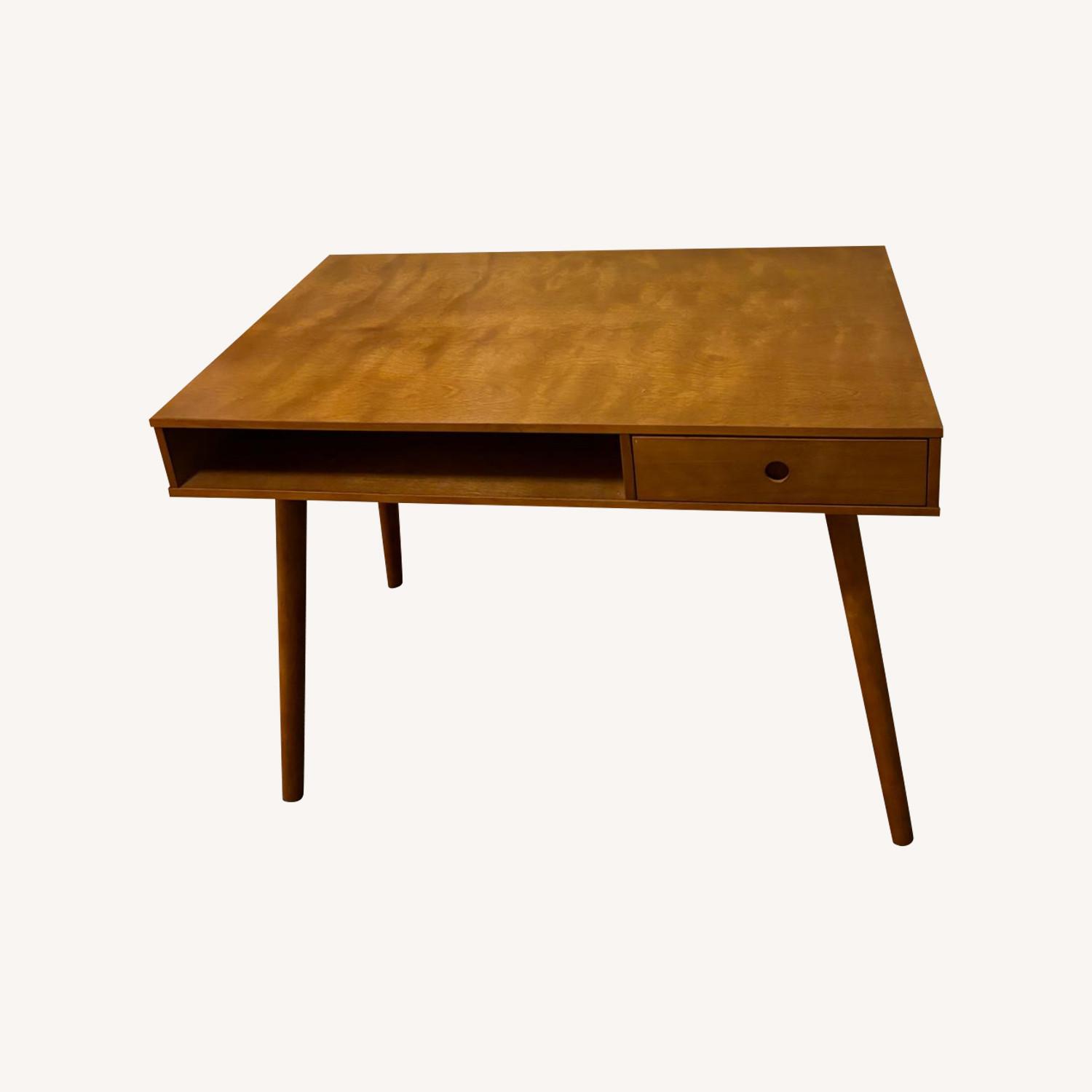 Nathan James Walnut Writing Desk - image-0