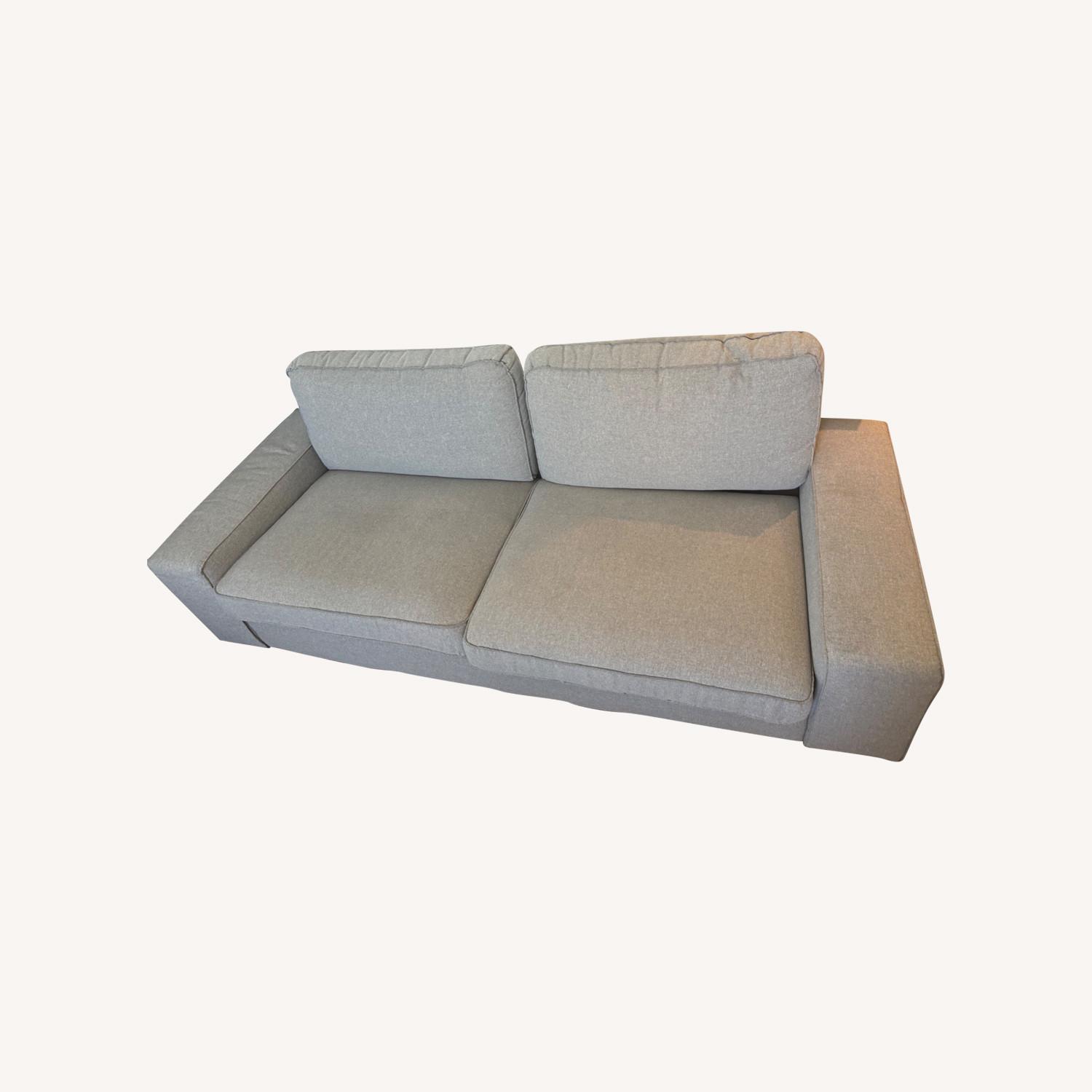 Light Grey IKEA Kivik Sofa - image-0