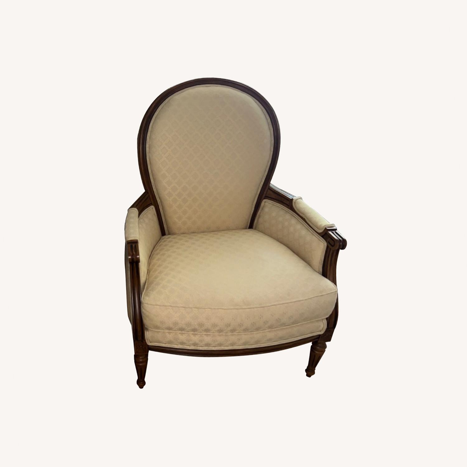 Ethan Allen Yellow Accent Chairs - image-0
