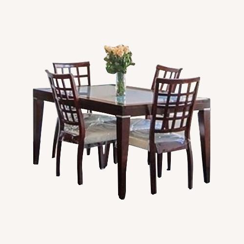 Used Dining Table+Chairs(4) for sale on AptDeco