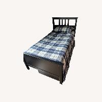 2月掲載終了【IKEA/HEMNES】引き取り限定‼︎ベッドフレーム&他2点 2月掲載終了【IKEA/HEMNES】引き取り限定‼︎ベッドフレーム&他2点 2