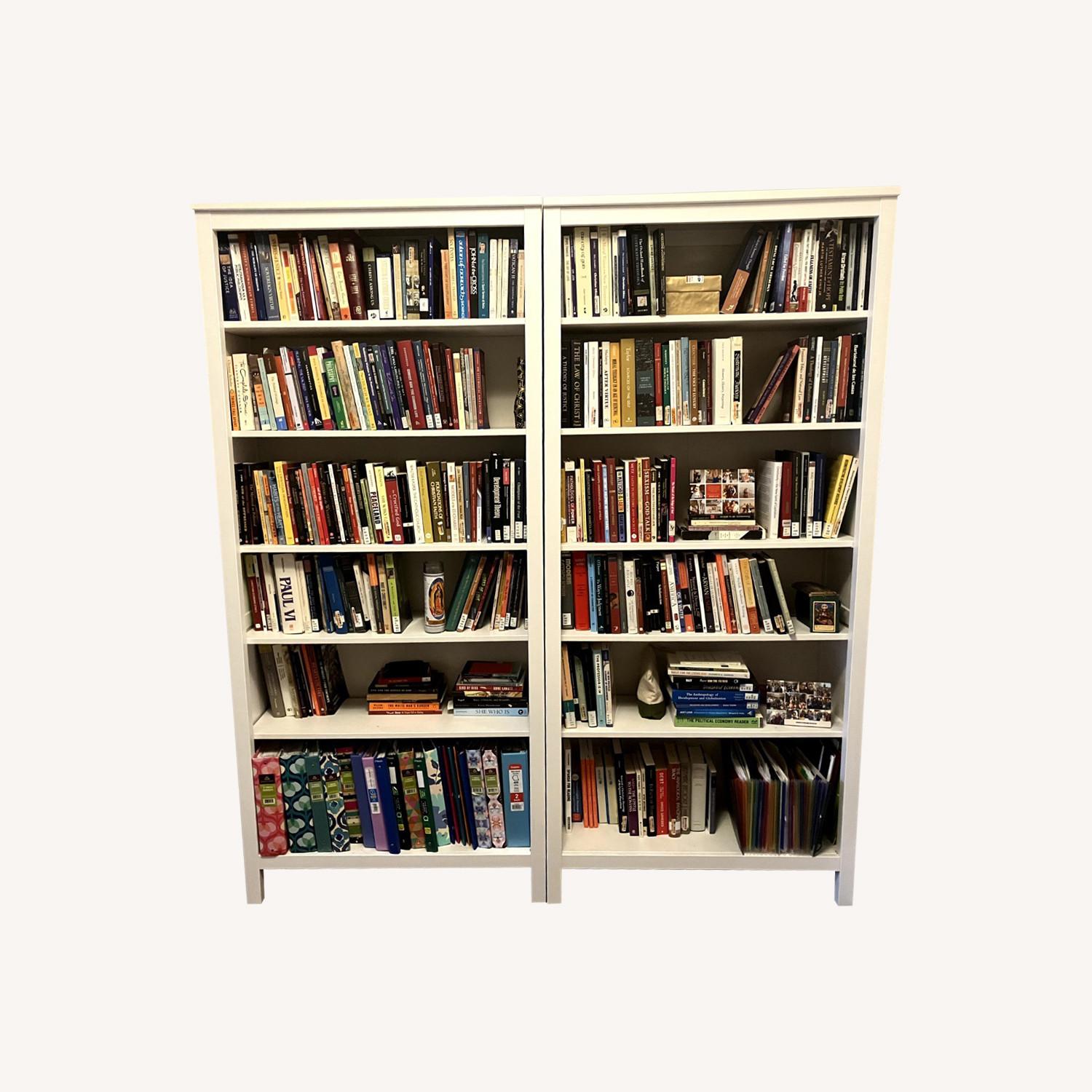 IKEA Hemnes Bookcase White (2 of 2) - AptDeco IKEA Hemnes Bookcase White (2 of 2) - AptDeco