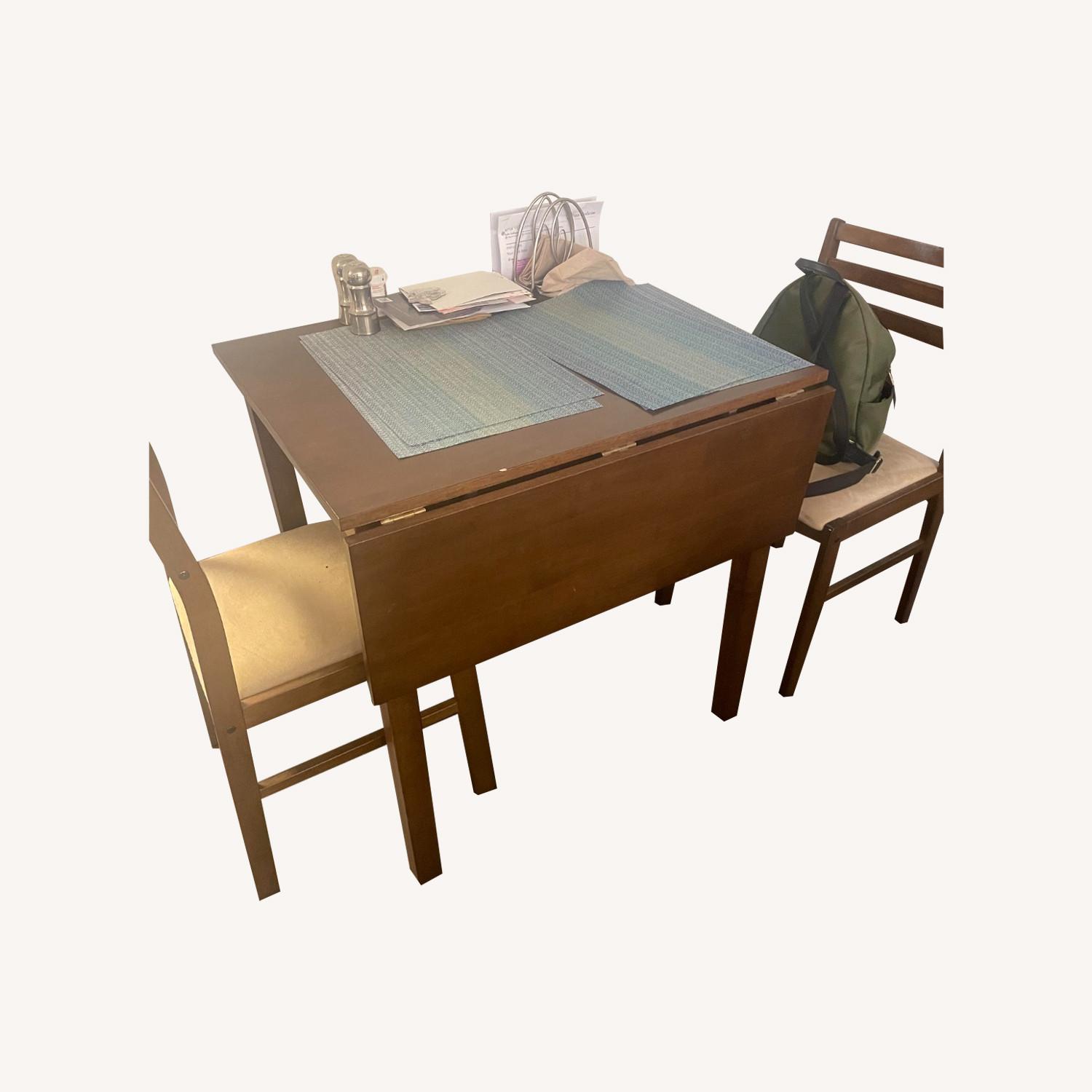 Small Extendable Dinette Set - image-0