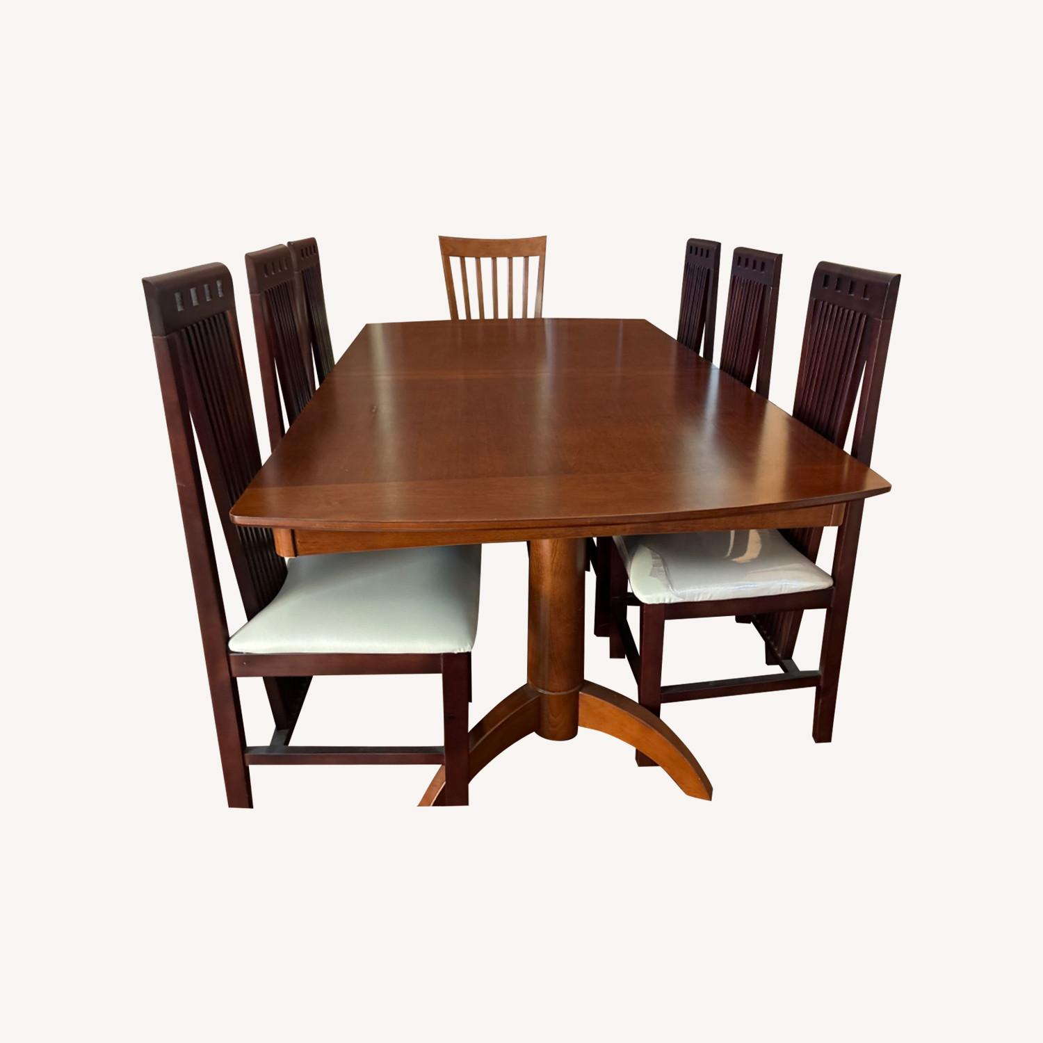 Table For 7 Dining Table and 7 Chairs - AptDeco