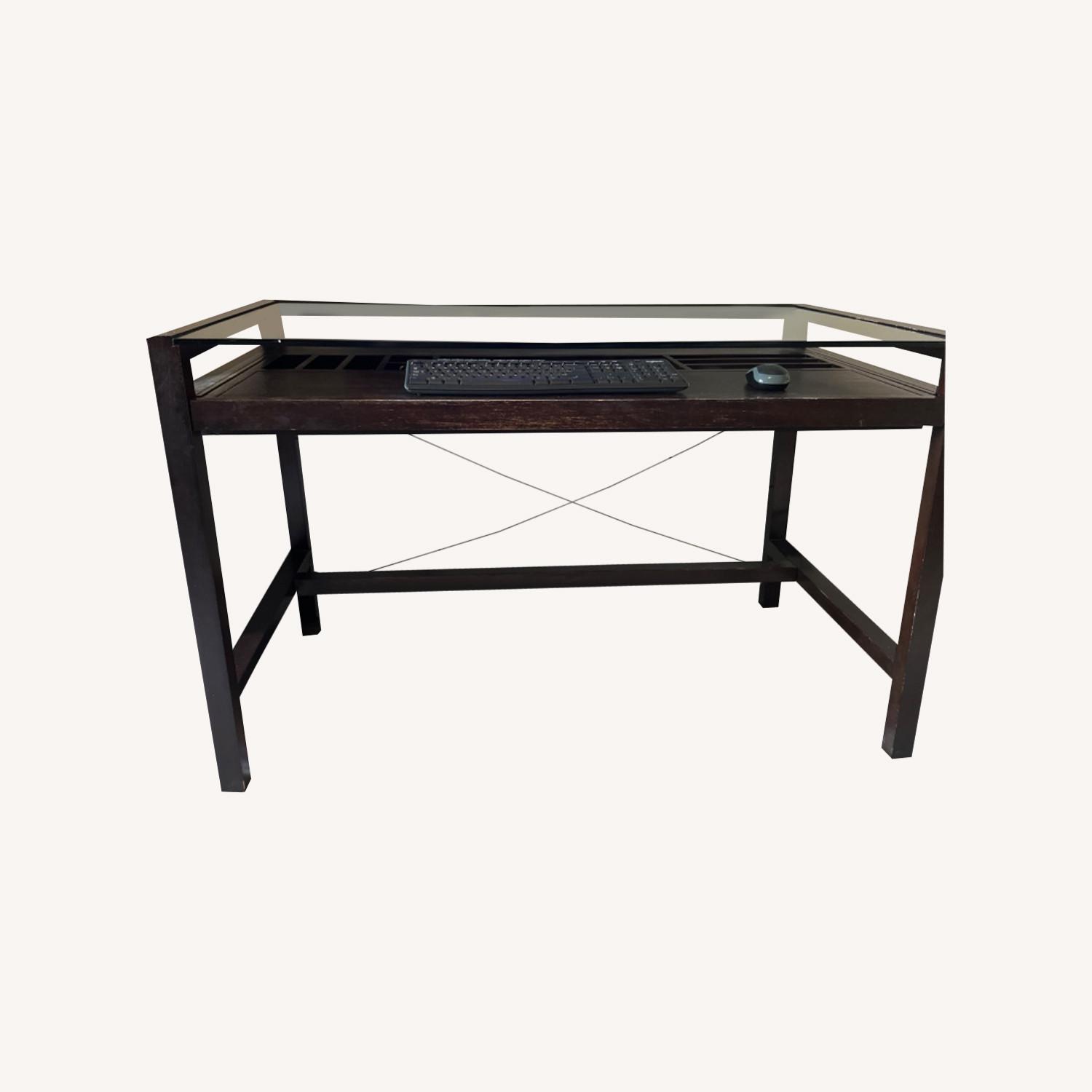 Crate & Barrel Computer Desk - image-0