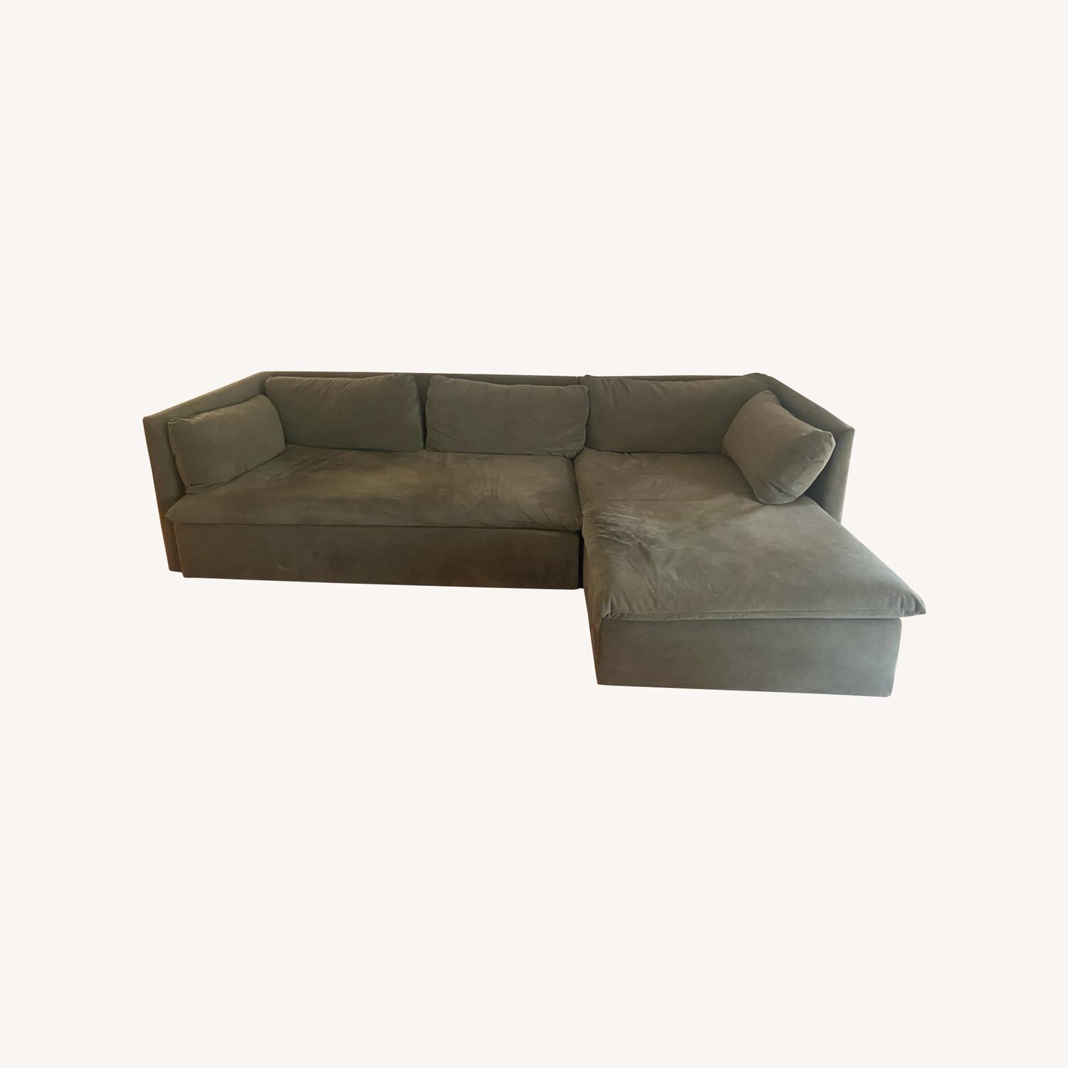 West Elm Shelter Sectional Sofa - image-0