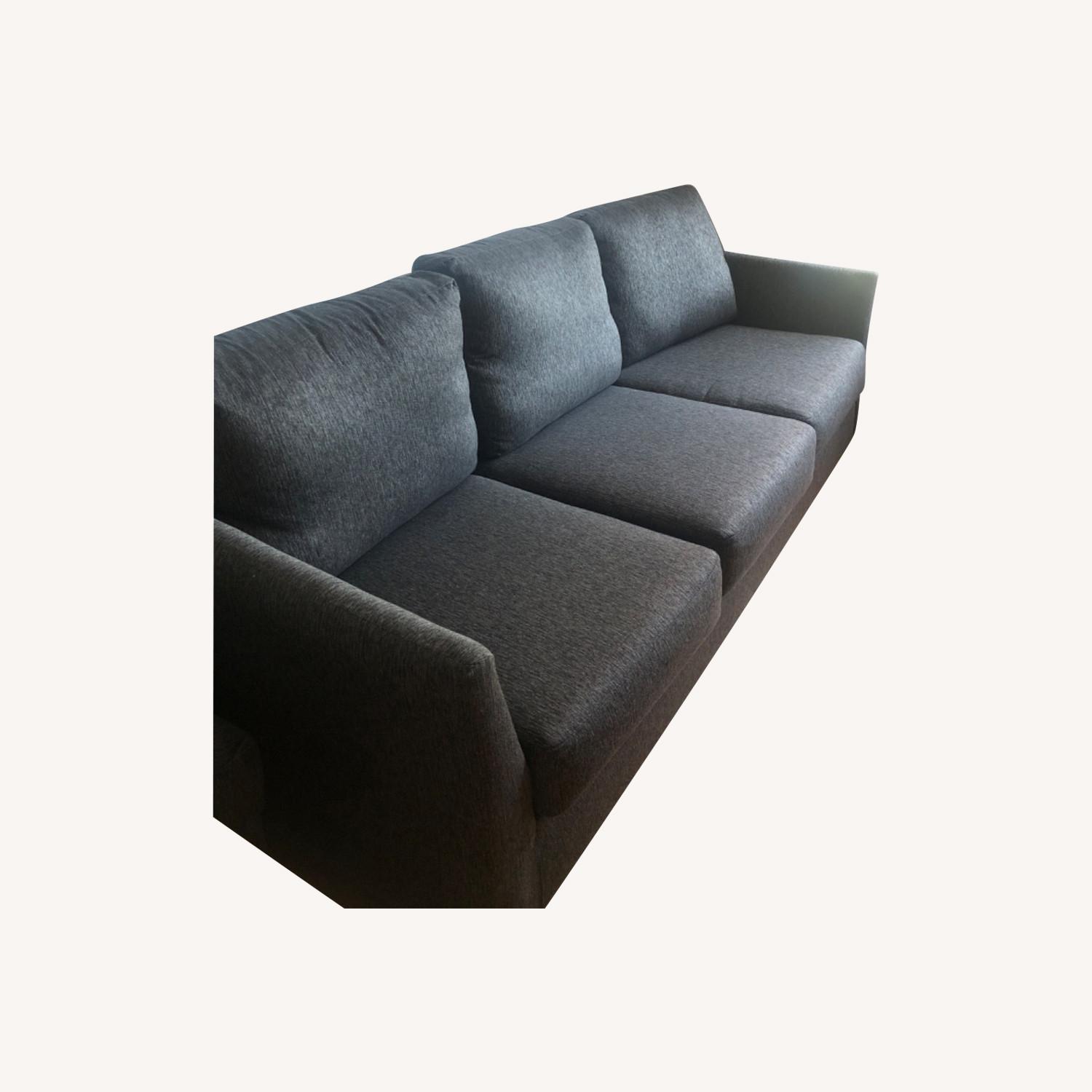 Dark Grey 3 Seat Sofa - image-0