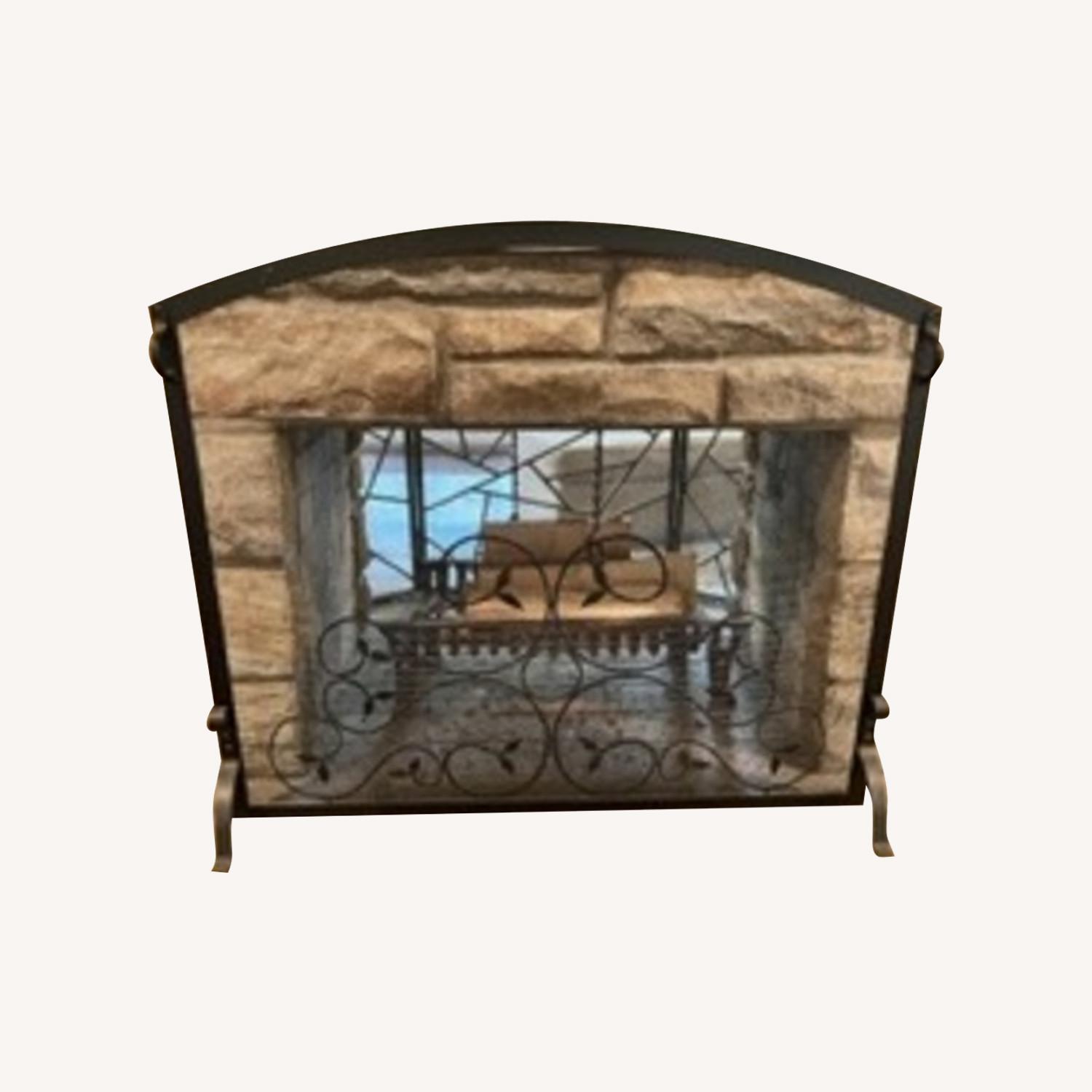 Modern Farmhouse Fire Screen - image-0