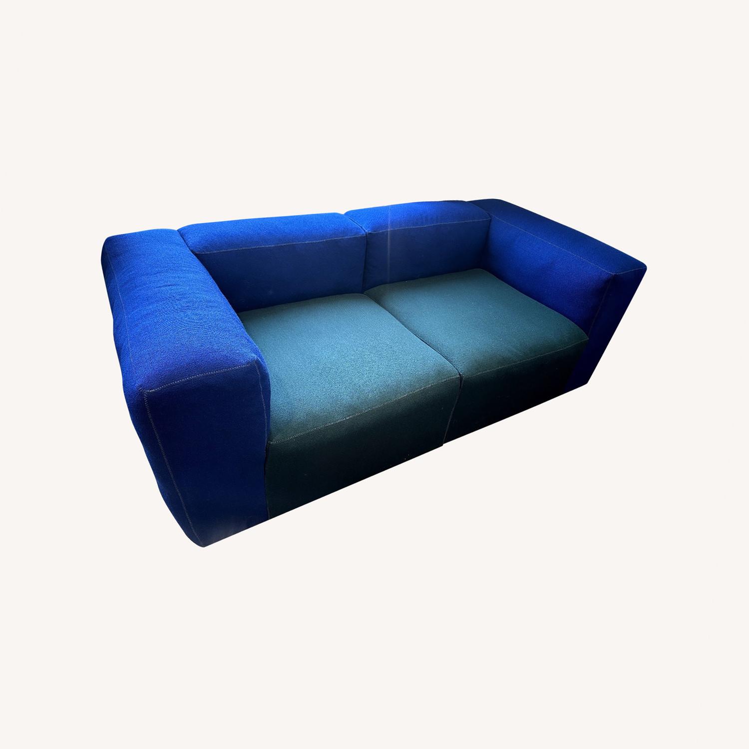 Hay Mag 2 Seater Sofa Blue/Green - image-0