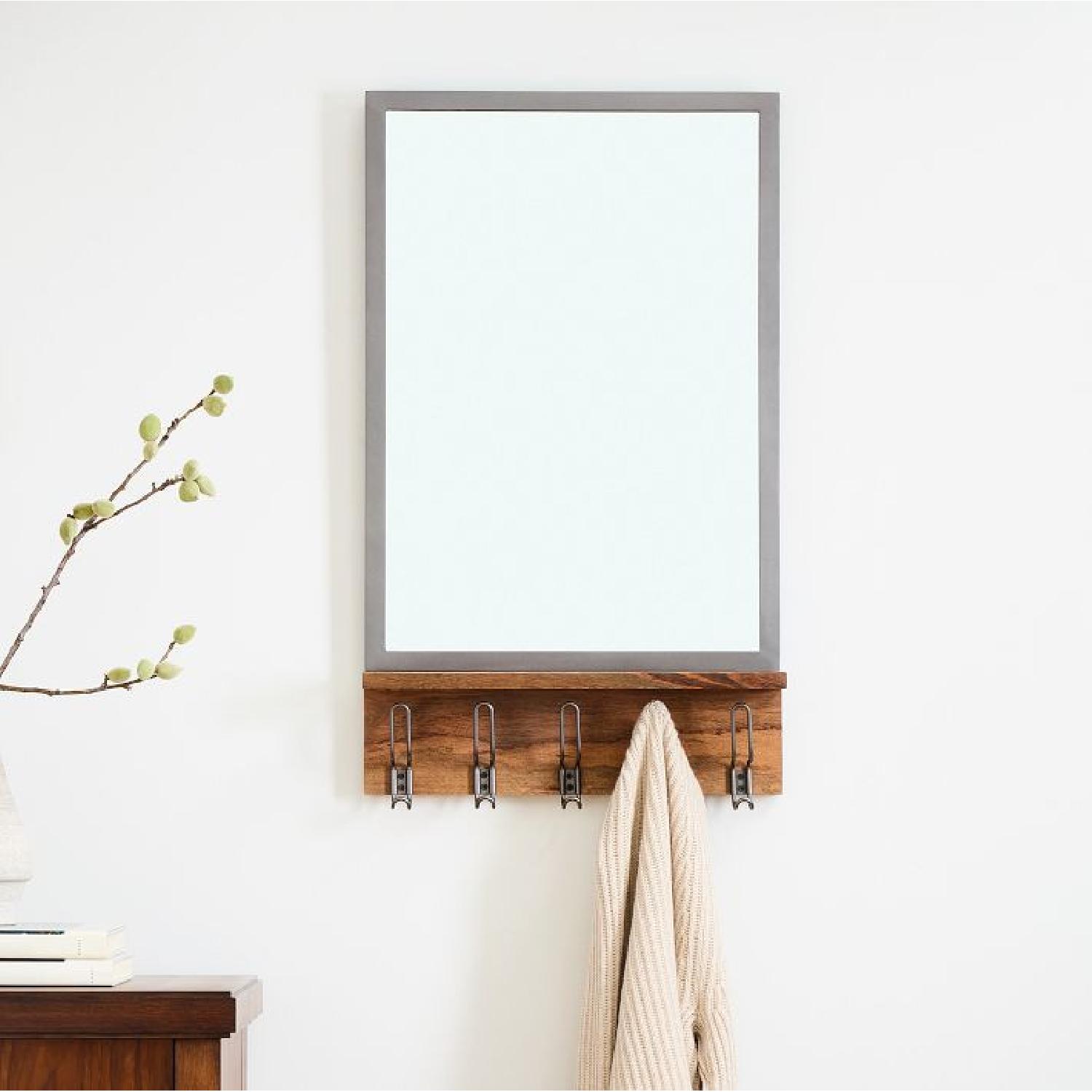 West Elm Industrial Entryway Mirror - image-5