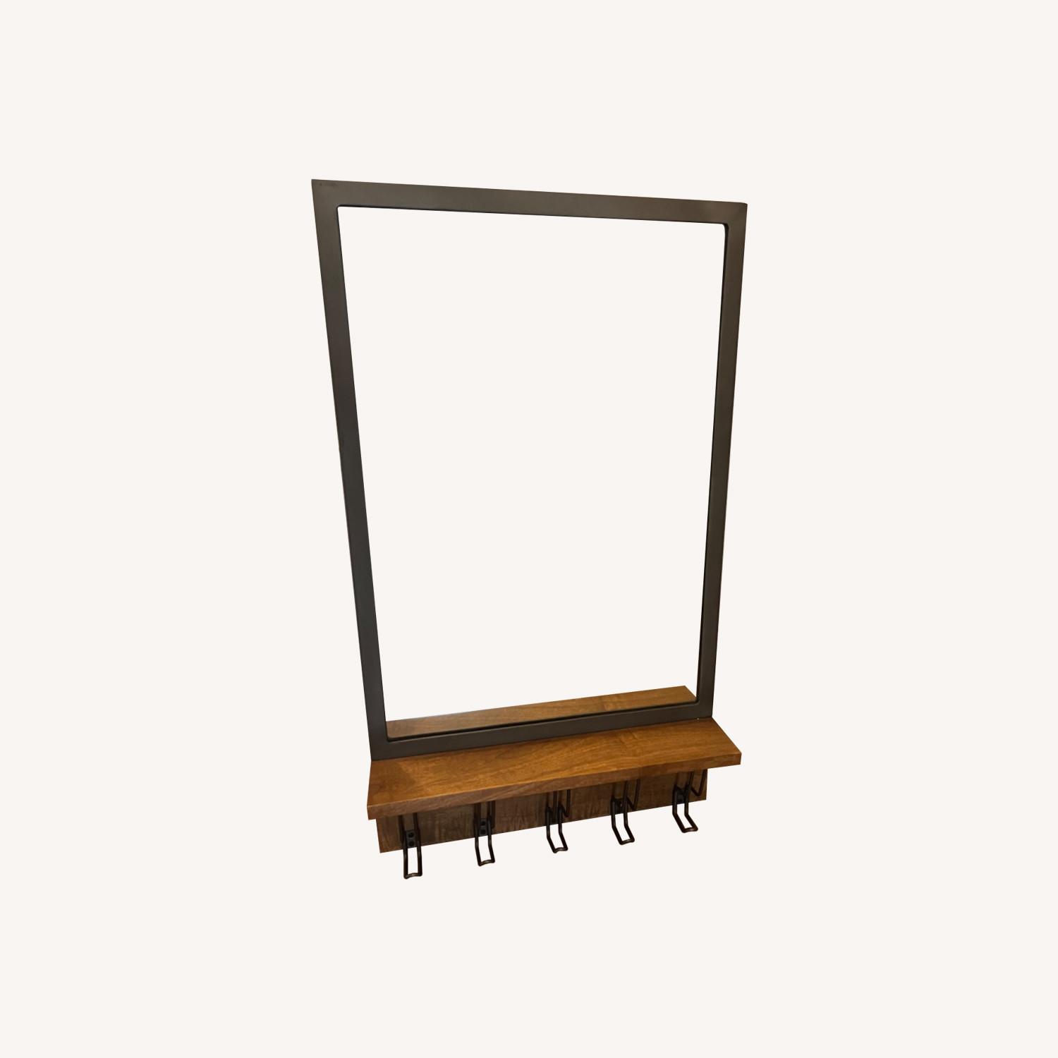 West Elm Industrial Entryway Mirror - image-6