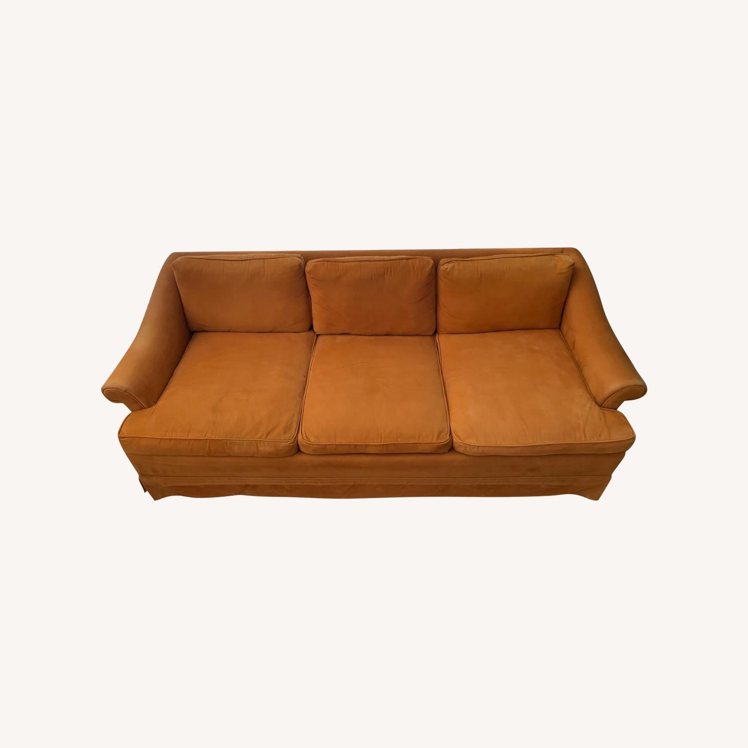 Beachley Vintage Orange 3-Seater Sofa - image-5