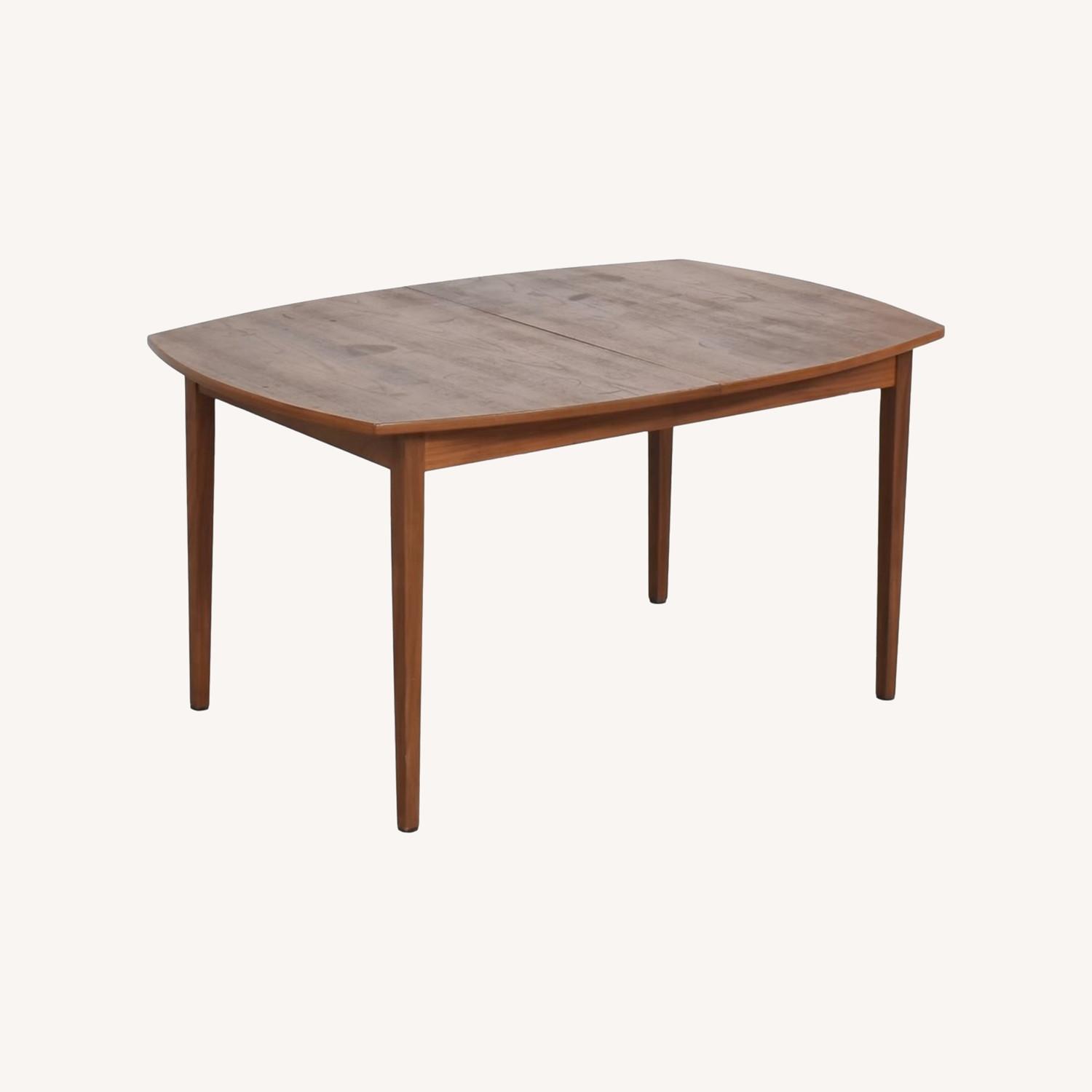 Mid-Century Modern Extendable Dining Table - image-0
