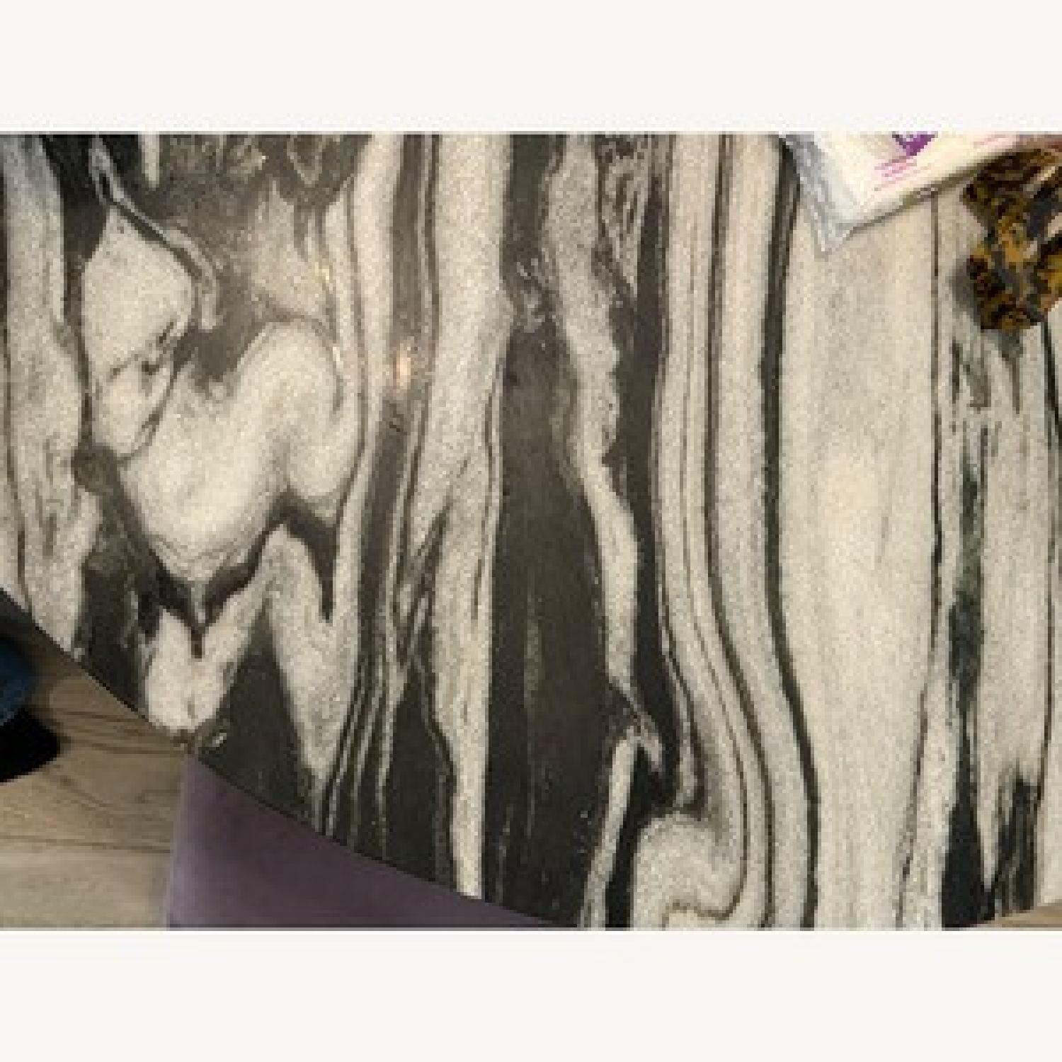 CB2 Julius 72 Oval Marble Dining Table - image-3