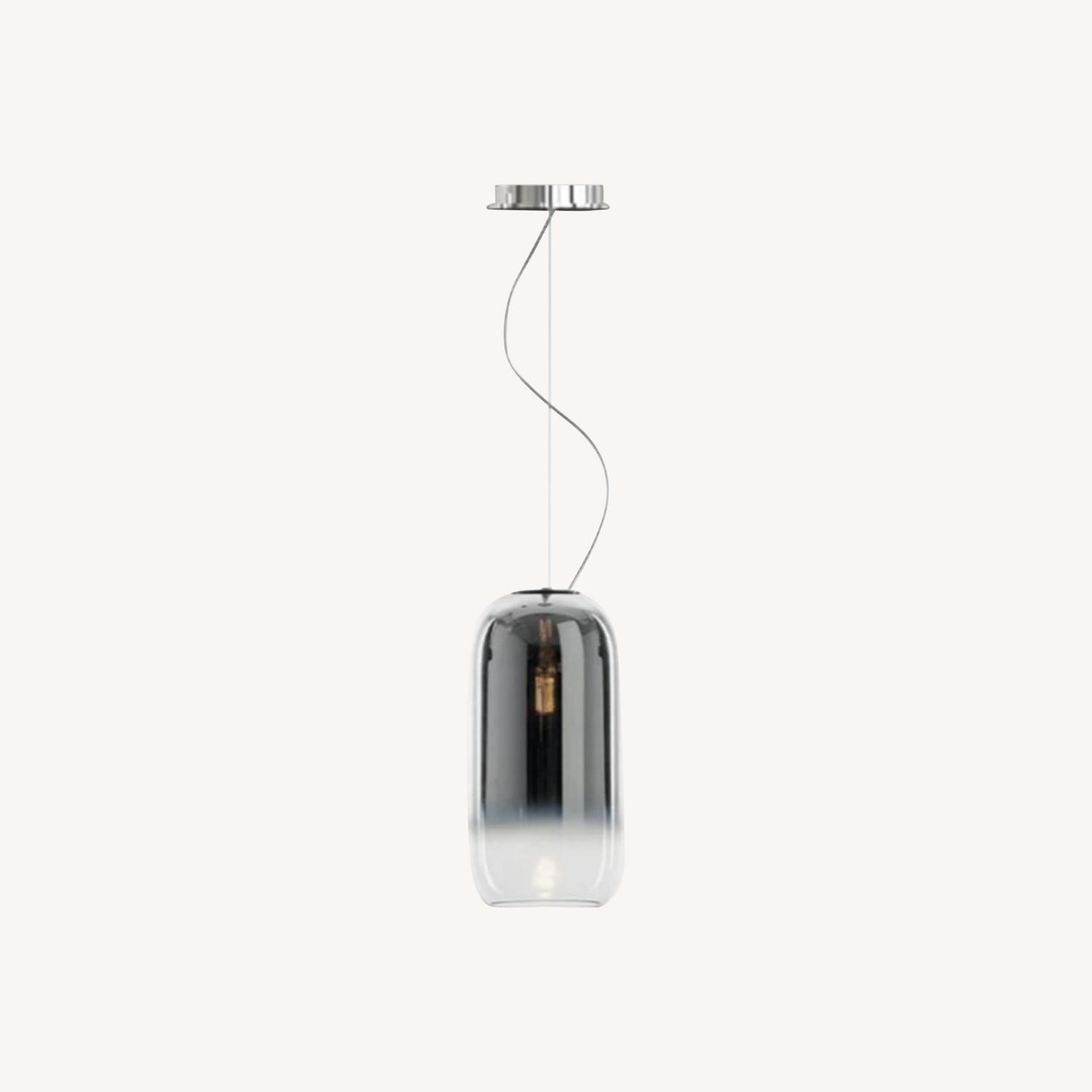 Artemide Gople Mini Pendant Lamp (Metallic Silver) - image-0