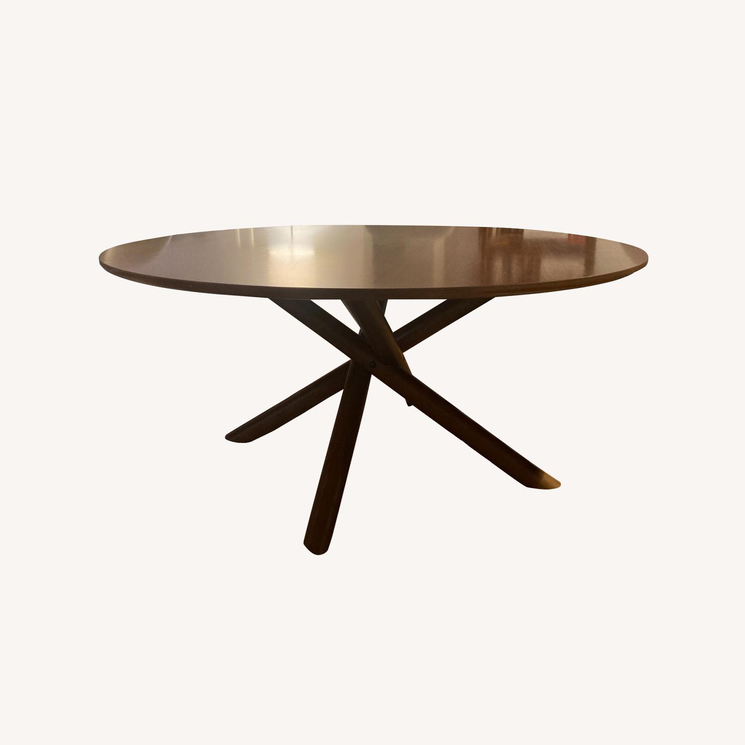 West Elm Jax Round Dining Table 60" - image-0
