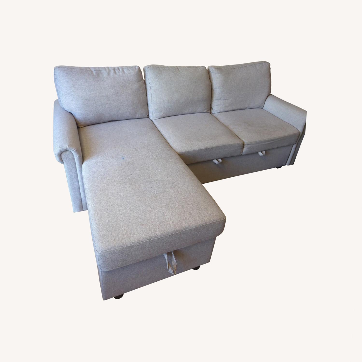 Sectional Sofa Hamilton, With Pullout Bed - image-0