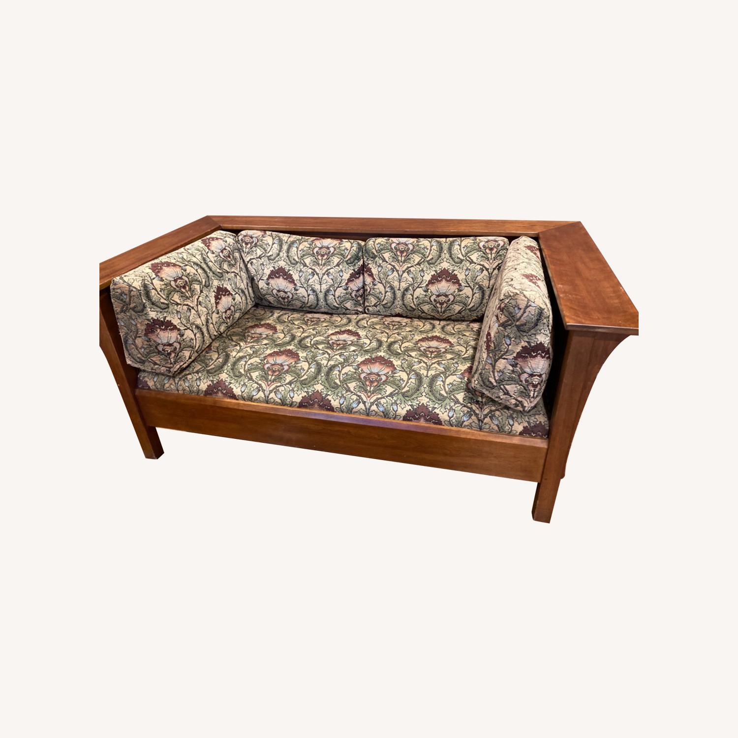 Stickley Prairie Oak Loveseat - image-0