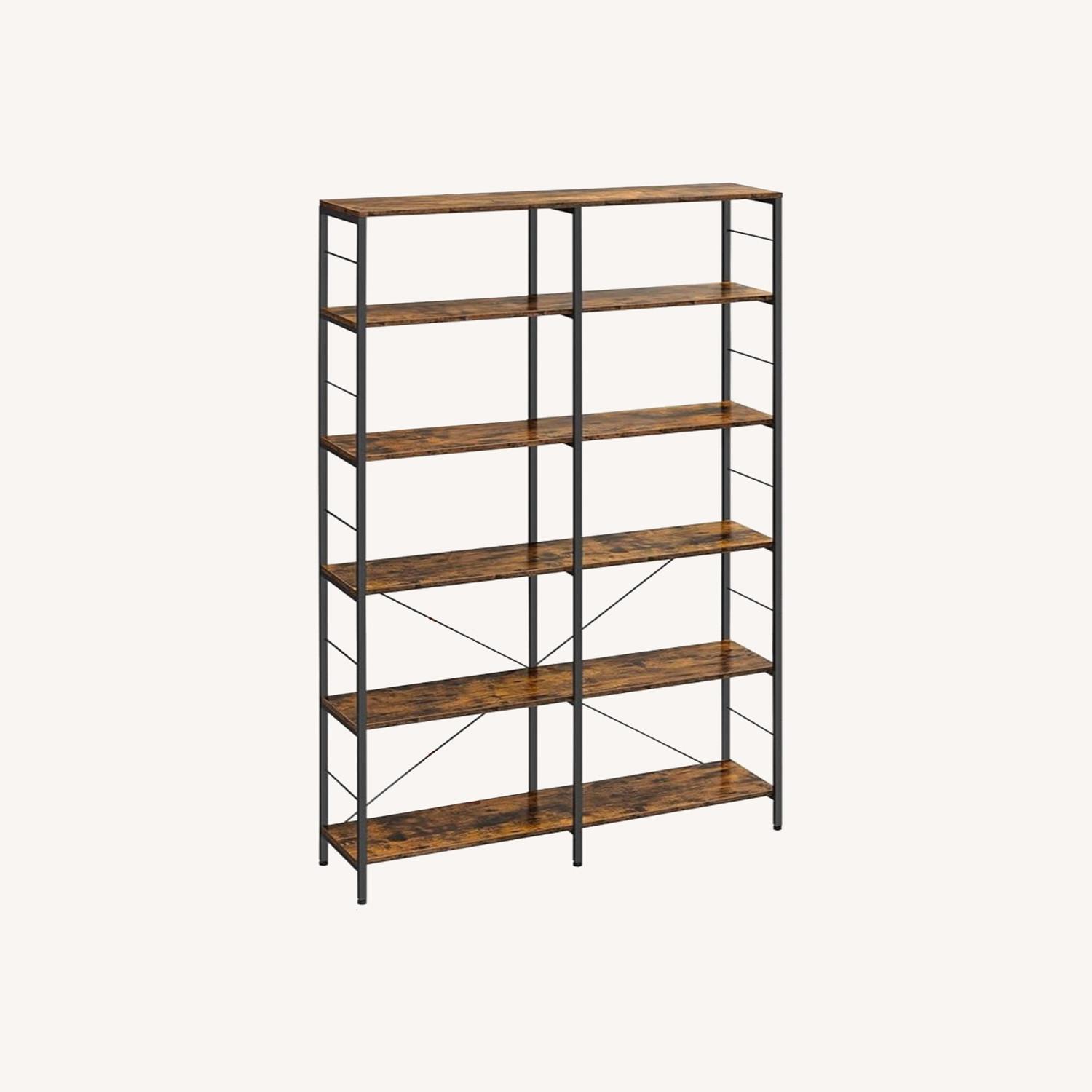 6-Tier Tall Bookshelf - image-0