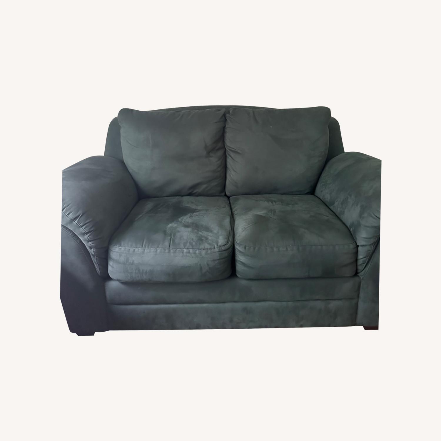 Emerald Green Loveseat - image-0