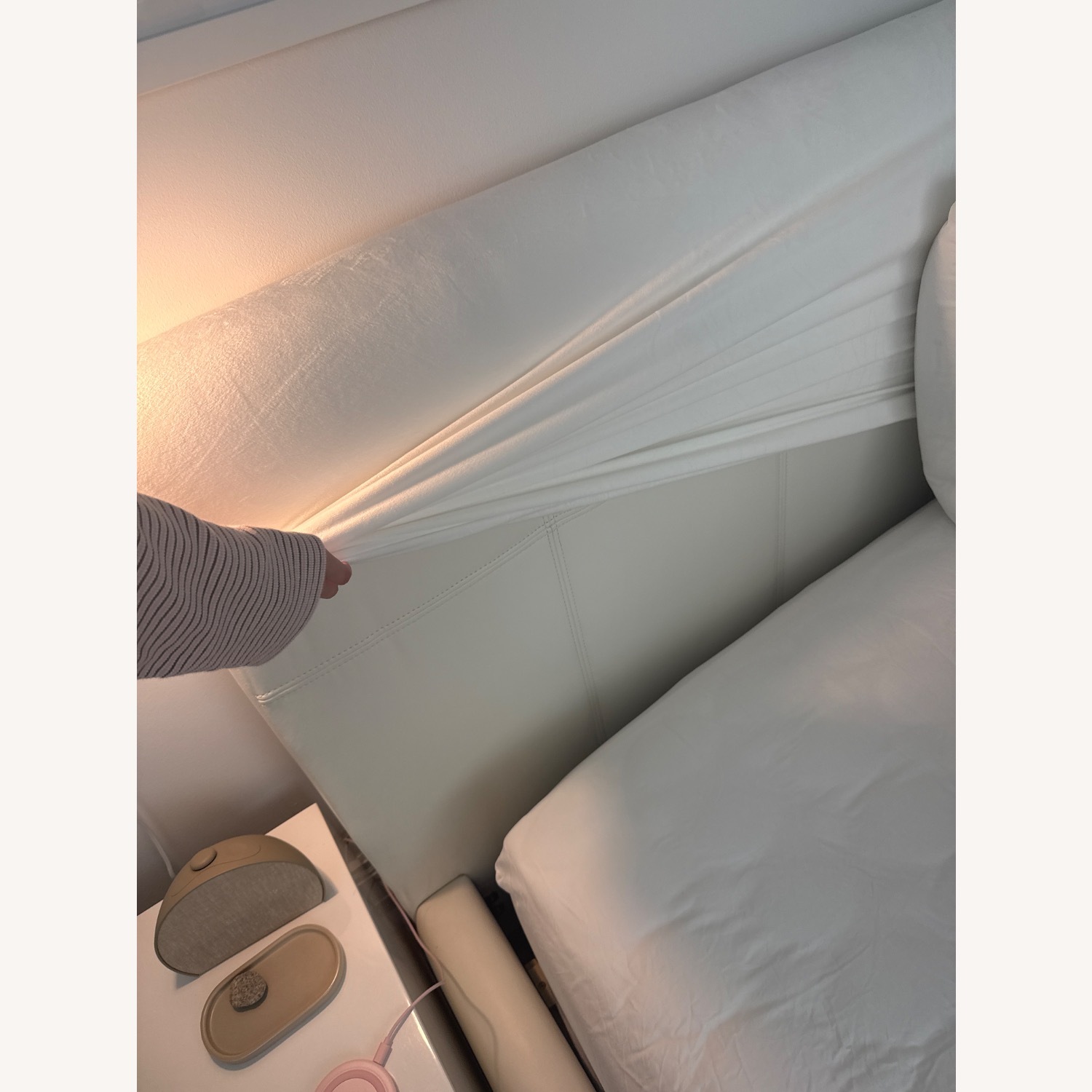 Zuo Mod Queen Leather Platform Bed - image-4