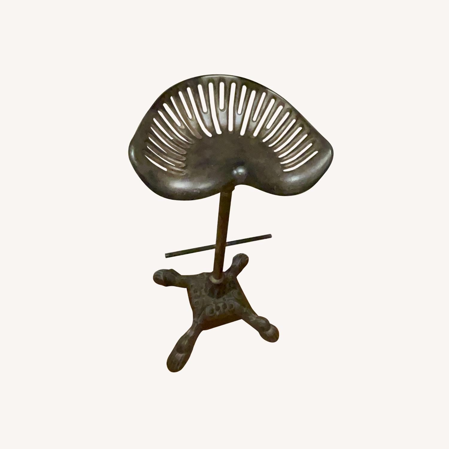 Restoration Hardware Tractor Stools (set of 2) - image-0