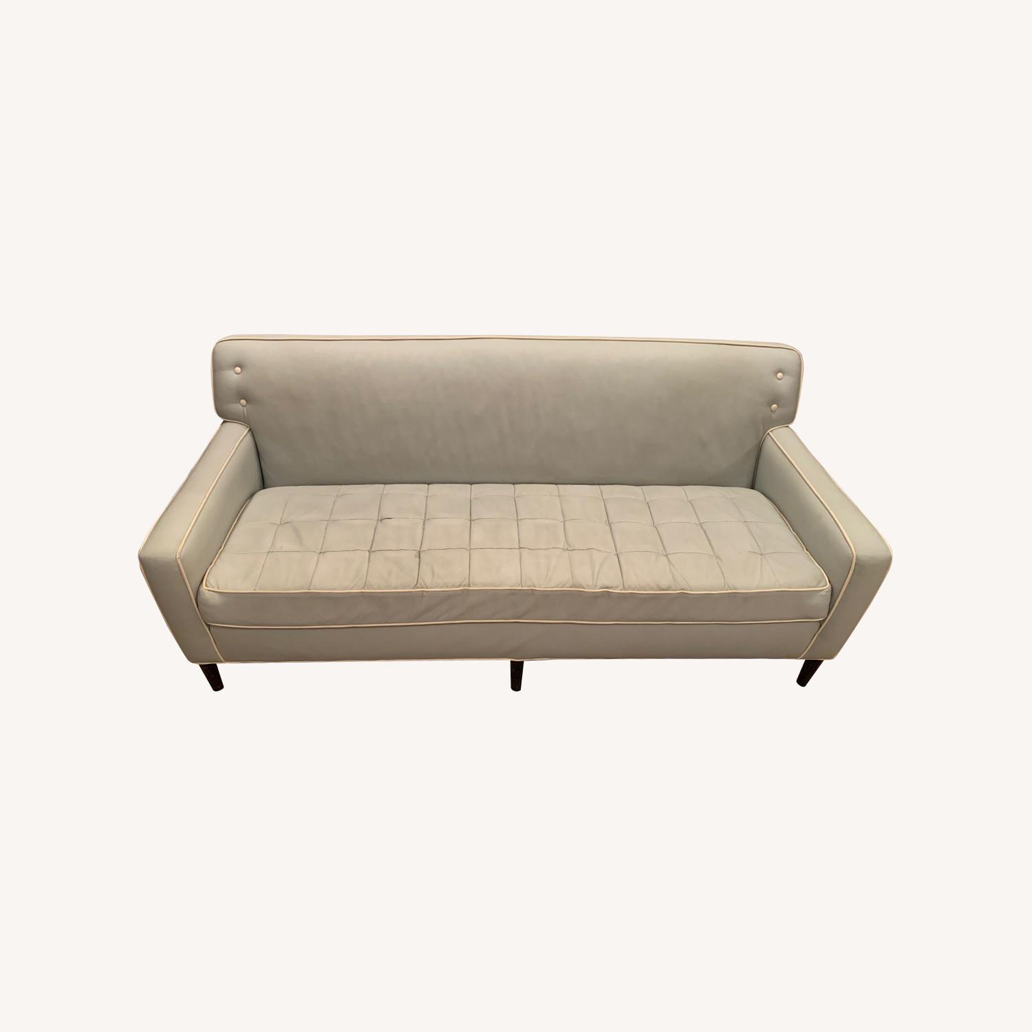 Mid-century Modern Ultraleather Sofa - image-0