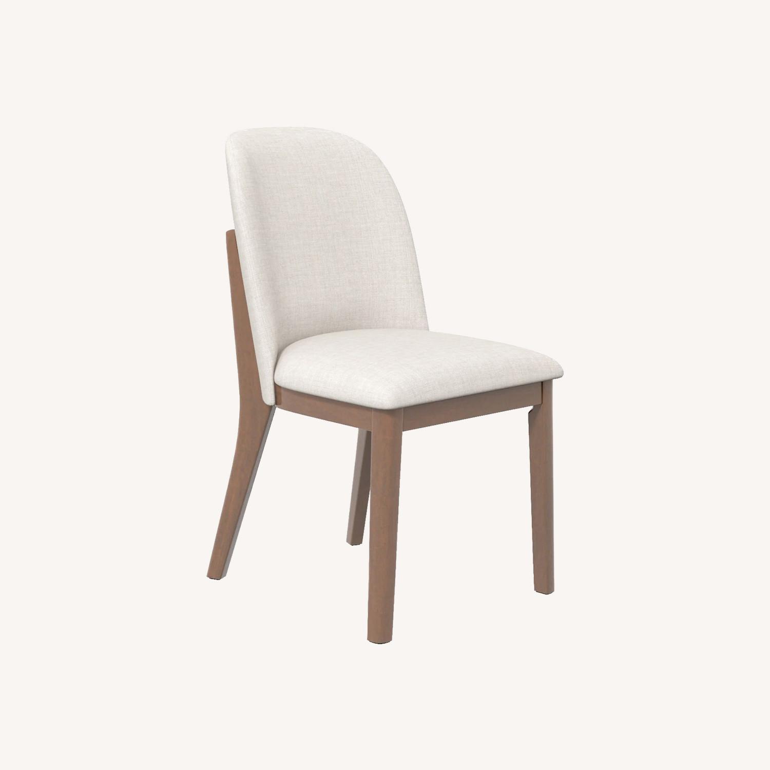 Belfast Beige Linen Dining Chair Set of 2 - image-0