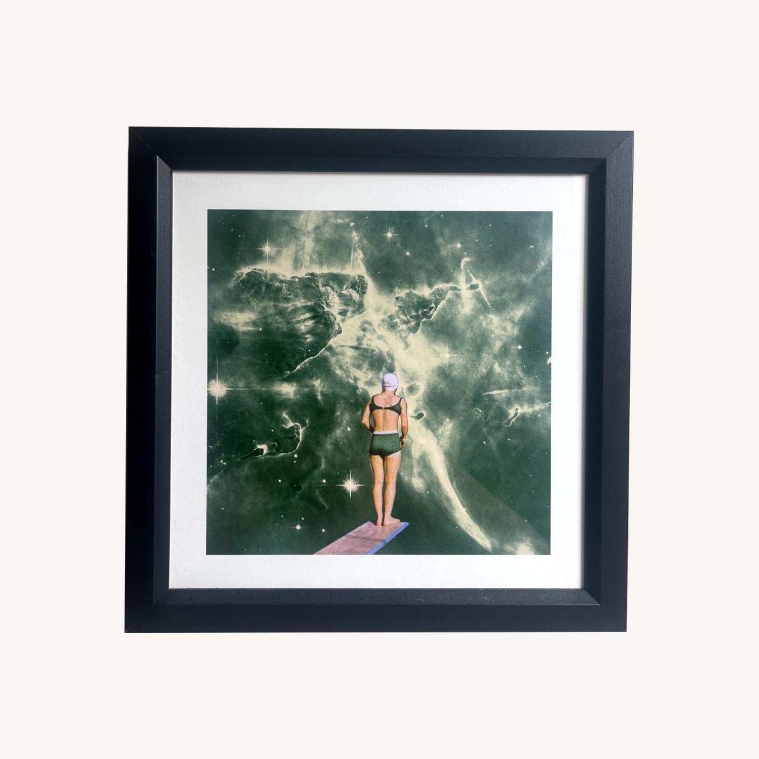 Mariano Peccinetti "Space Olympics" Framed Print - image-0