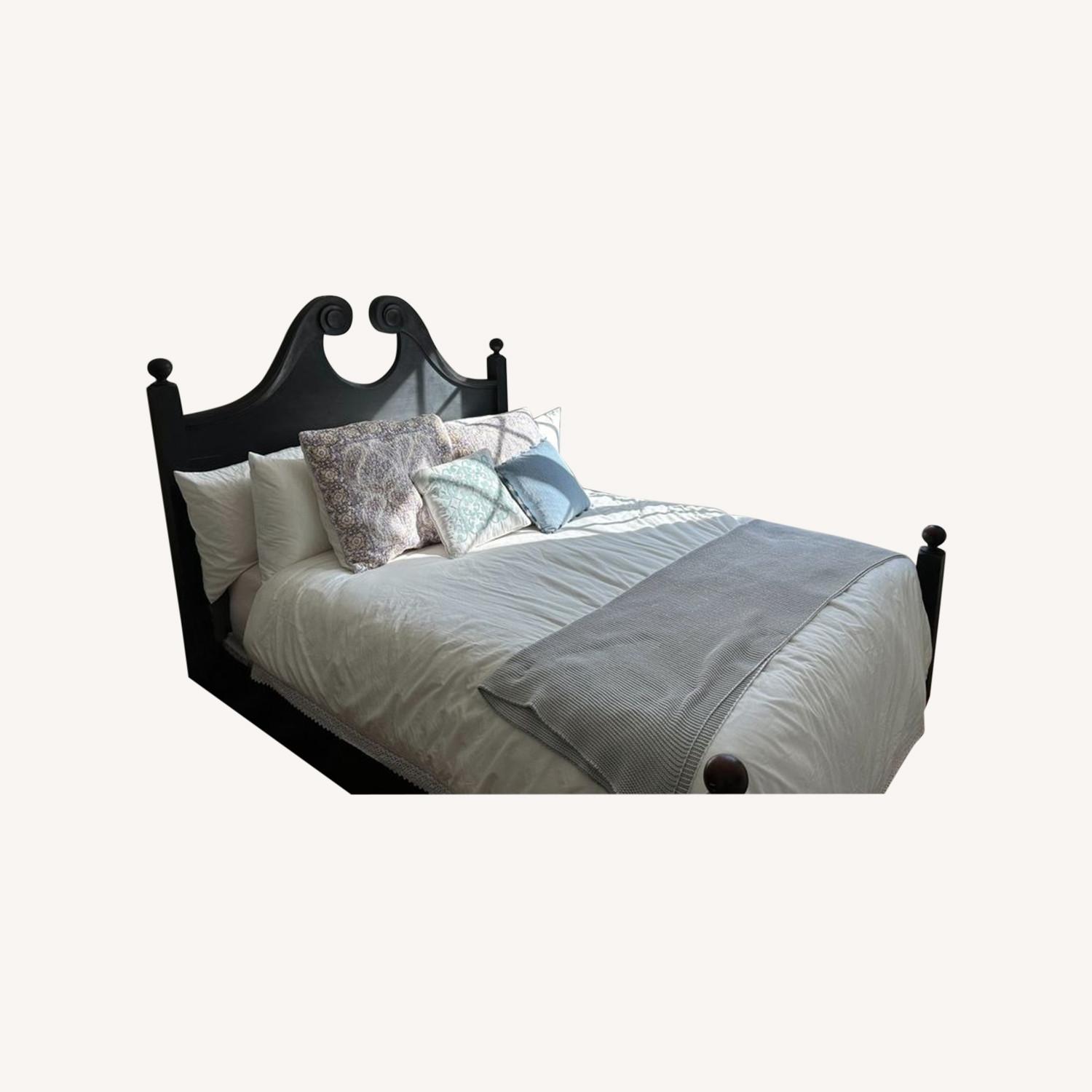 Custom Built Queen Size Bed Frame - image-0