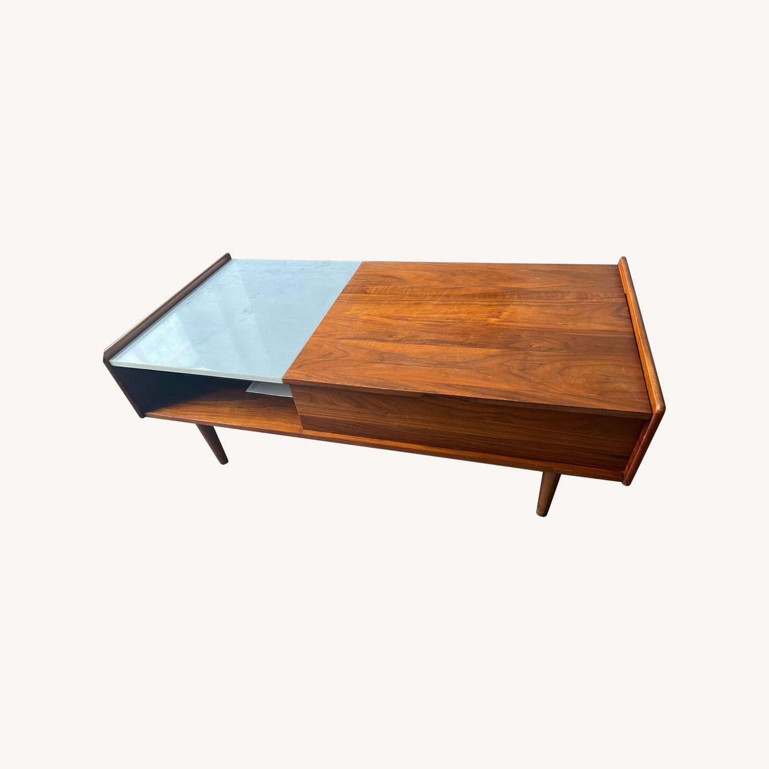 West Elm Lift Top Coffee Table - AptDeco