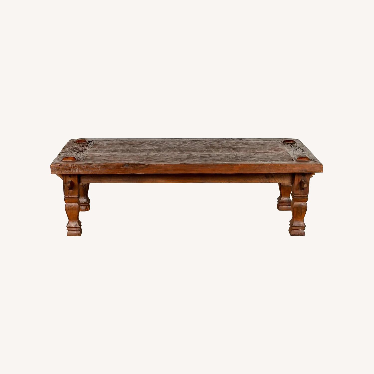 1st Dibs Teak Coffee Table with Baluster Legs - image-5
