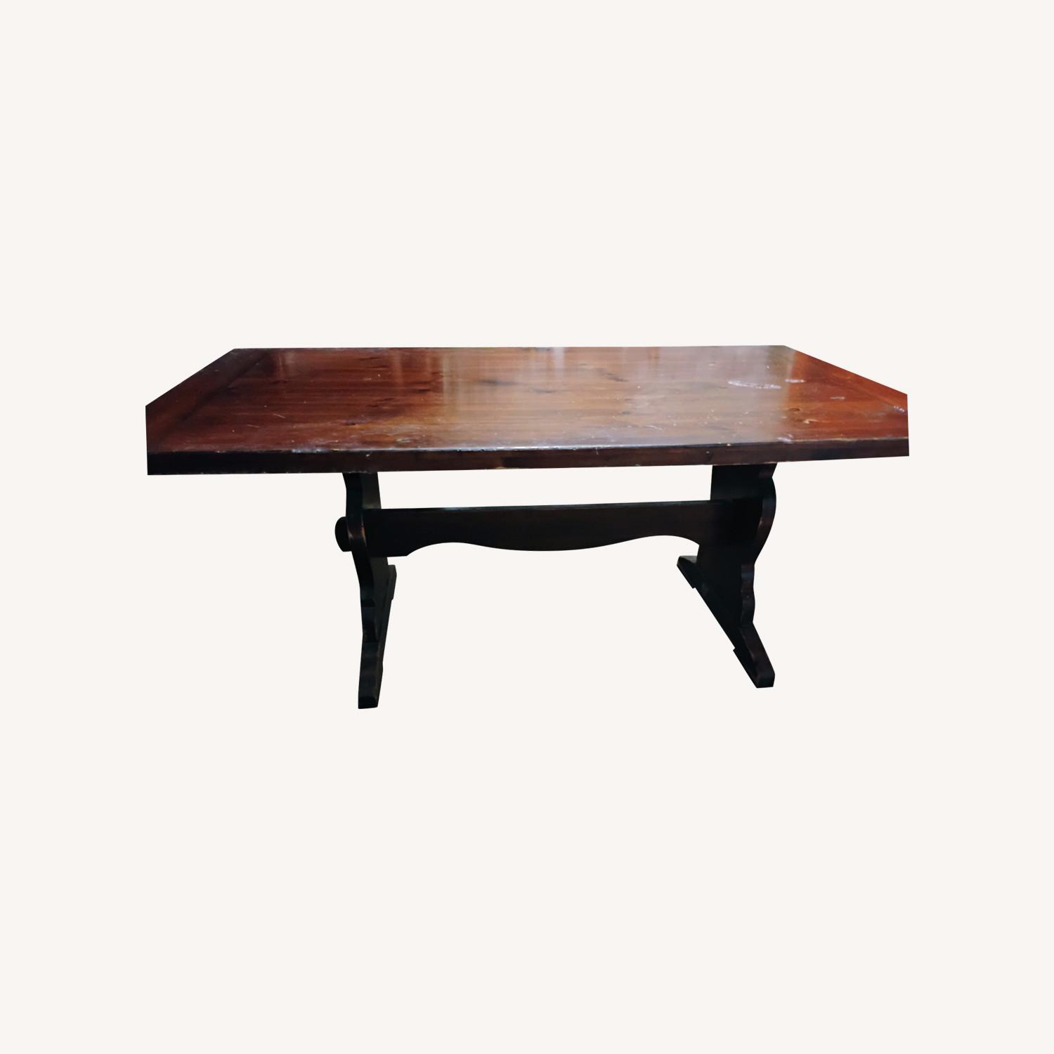 Oak Dining Room Table - image-0