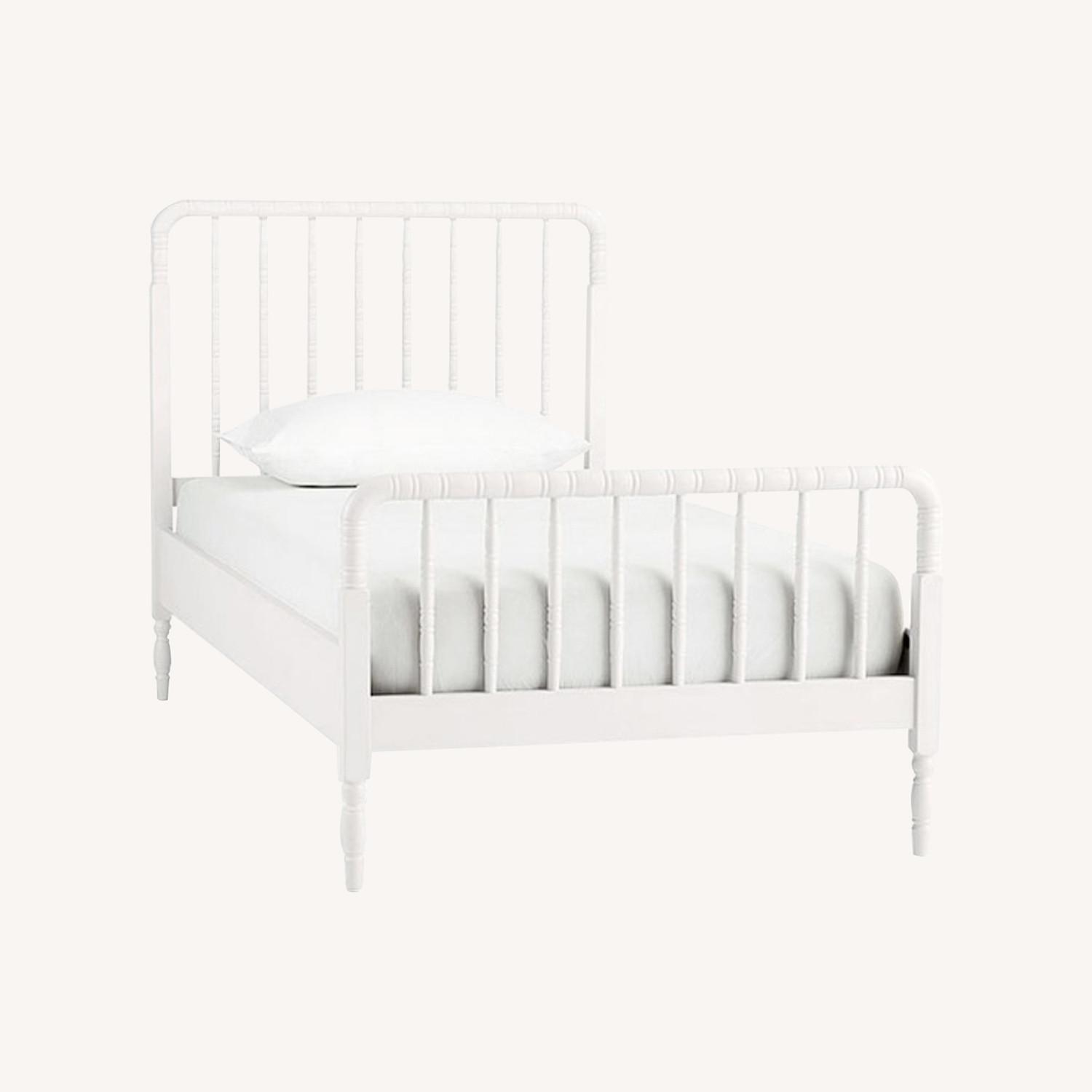 Pottery Barn Twin Elsie Bed - White - image-0