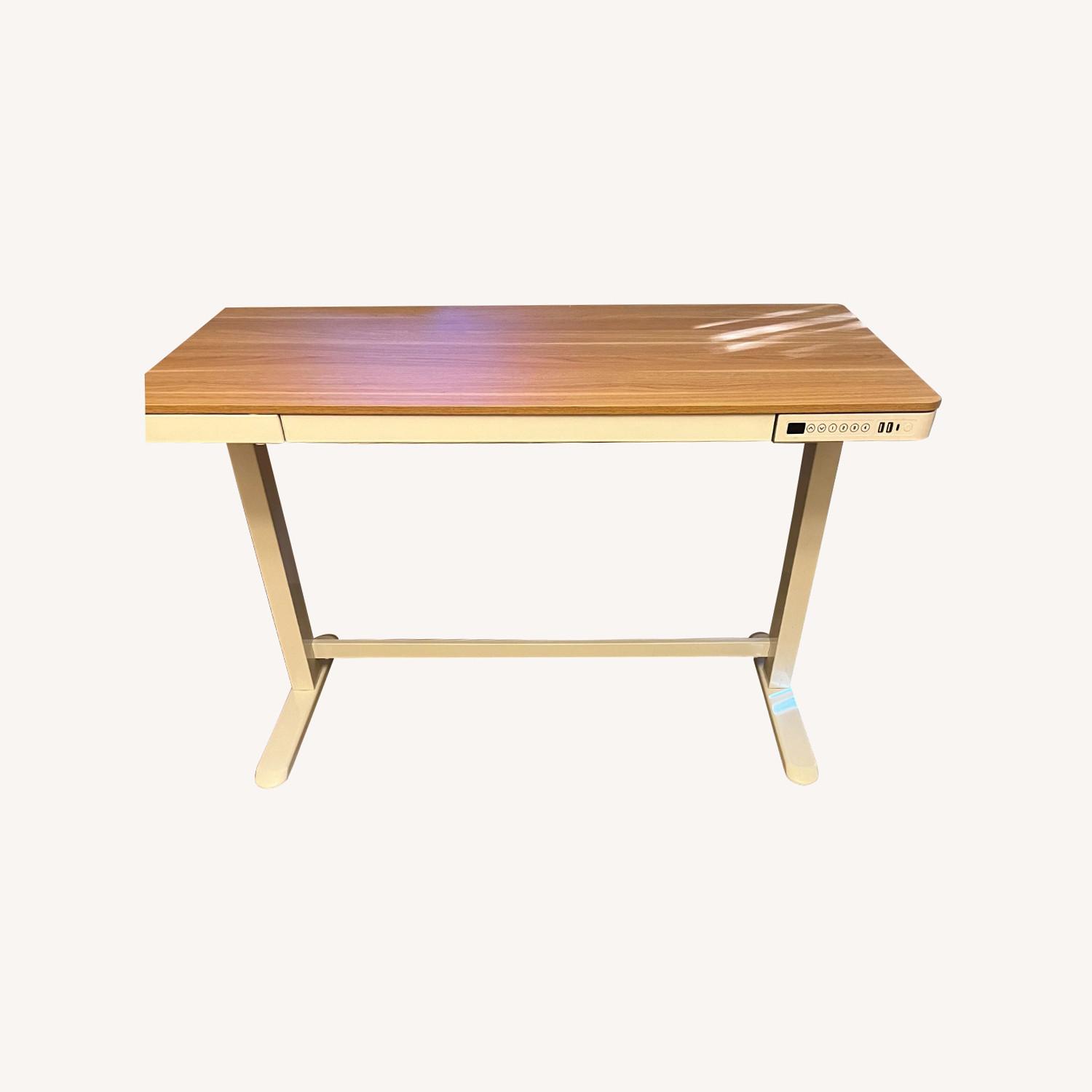 Flexispot Comhar Standing Desk in White - image-0