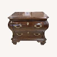 Century Furniture Curved 2-Drawer Nightstand