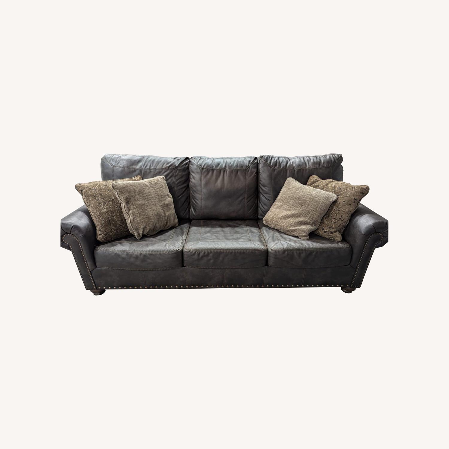 Ashley Furniture Nicorvo Stationary Sofa - image-5