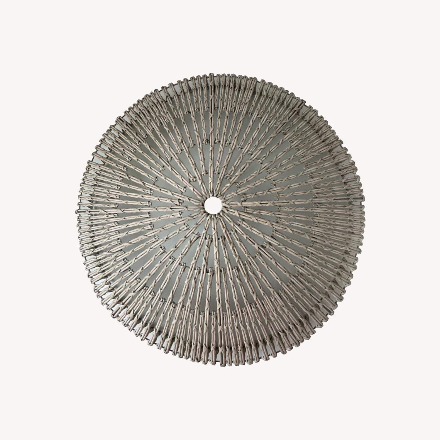 Pottery Barn Woven Wheel Wall Art - image-6