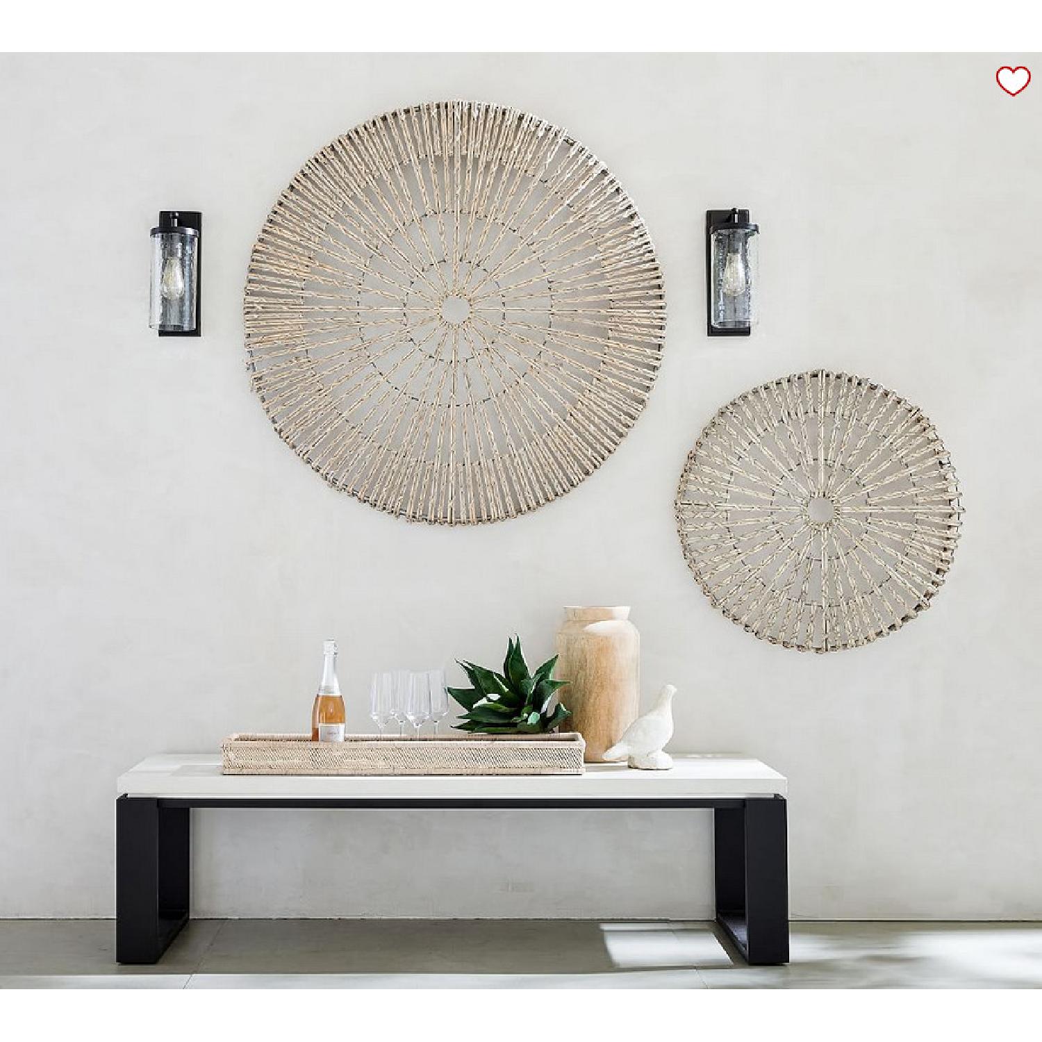 Pottery Barn Woven Wheel Wall Art - image-7