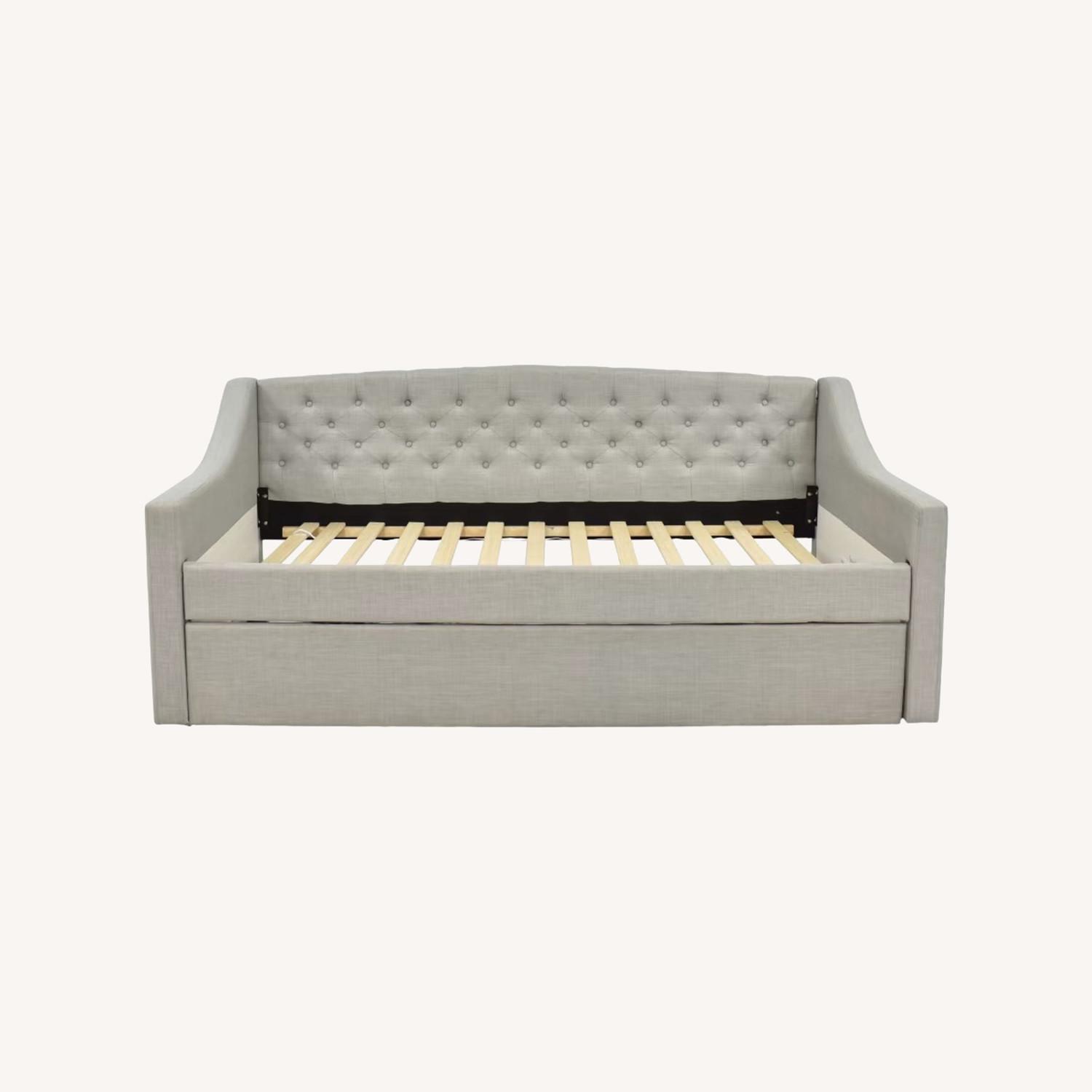 South Shore Tiara Upholstered Trundle Daybed - image-0