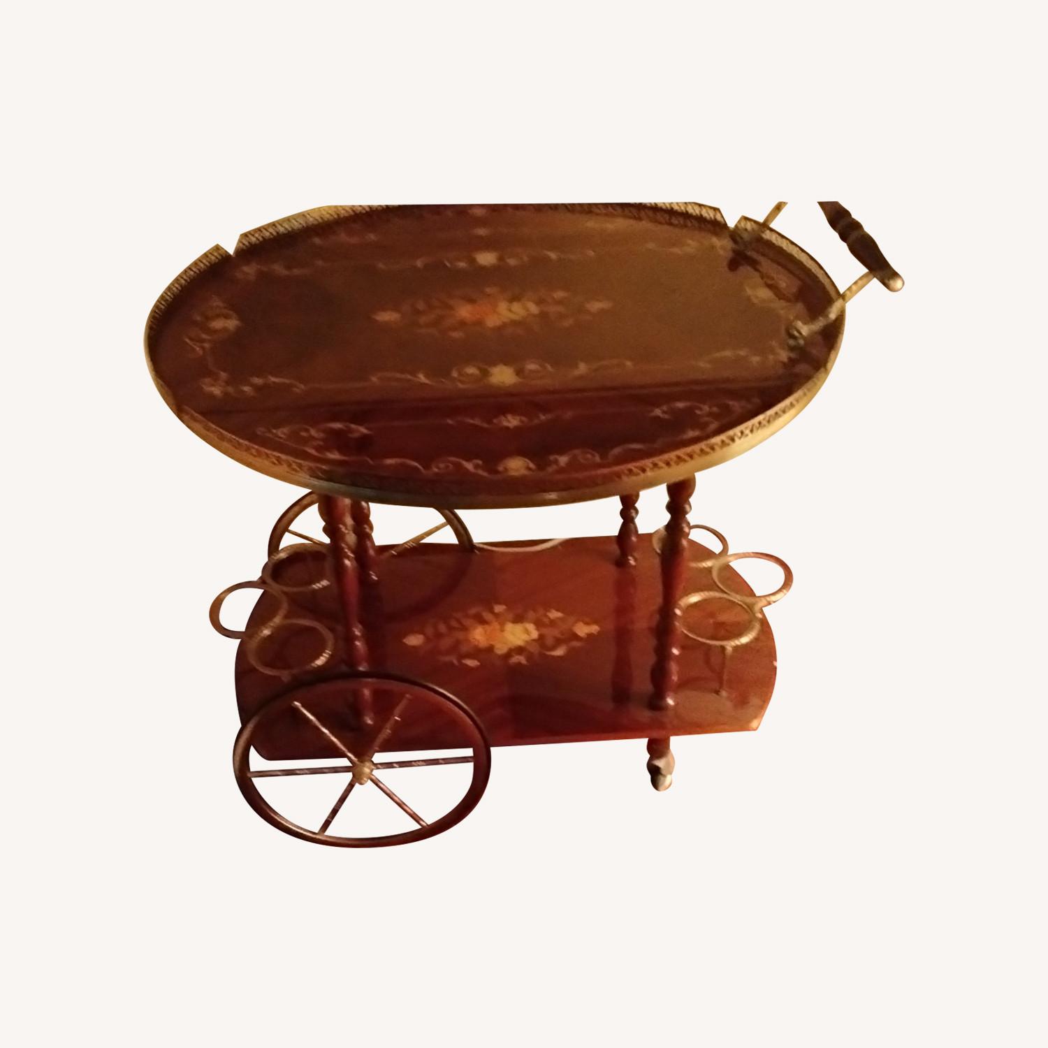 Italian Teacart with Matching Panels - image-0