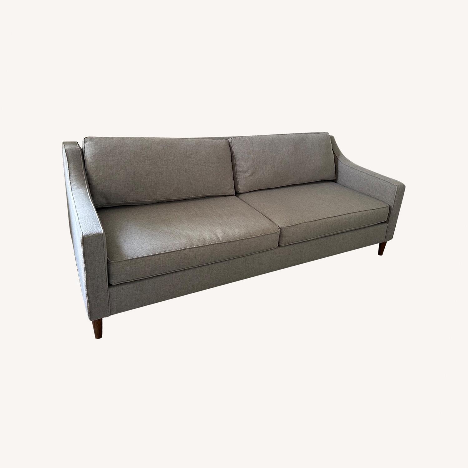 West Elm Frost Grey Paidge Sofa - AptDeco