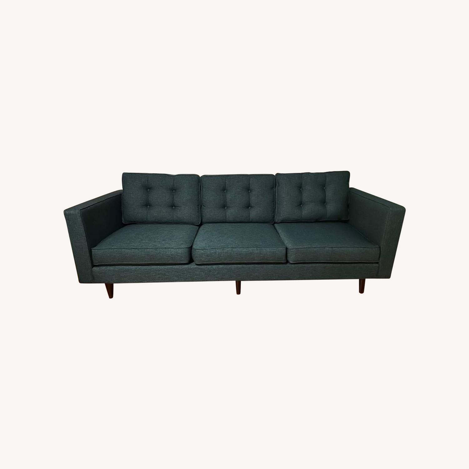 Joybird Braxon Couch in Royal Peacock - image-0