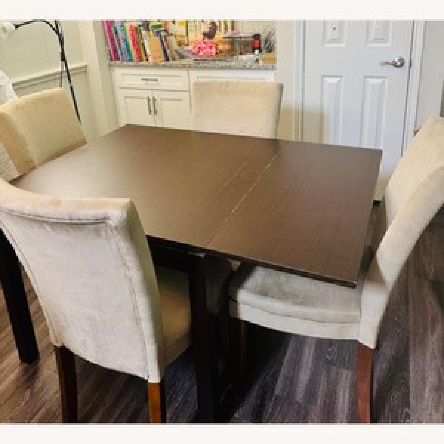 IKEA Extendable Dining Table with 6 Chairs - image-3