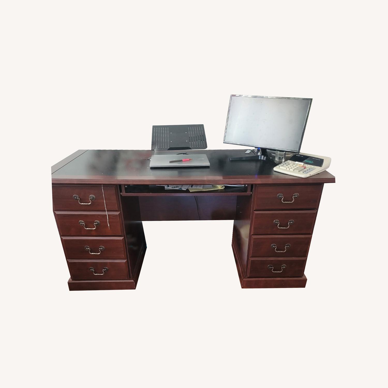 Office Depot Executive Desk - image-0