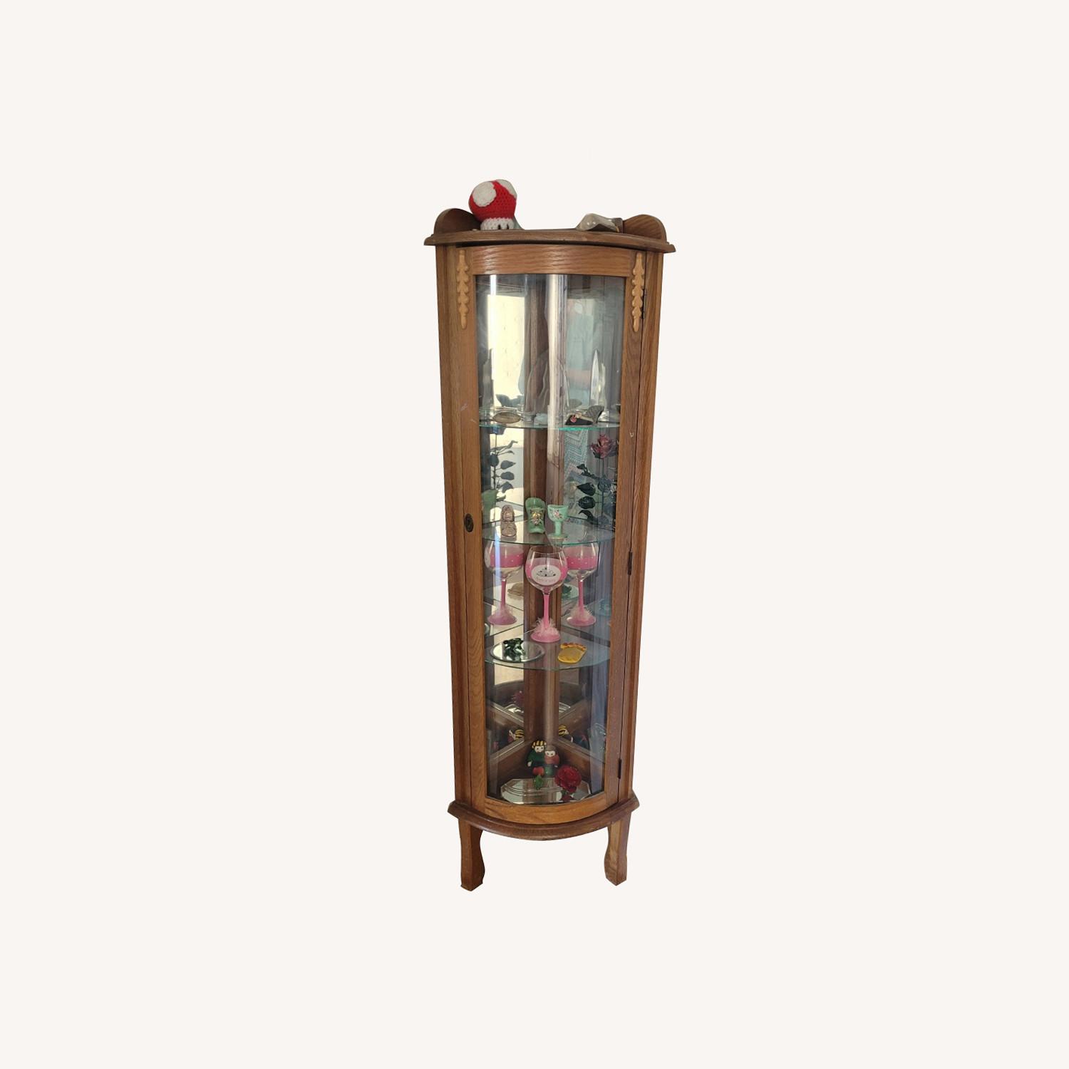 Corner Display Case - image-0