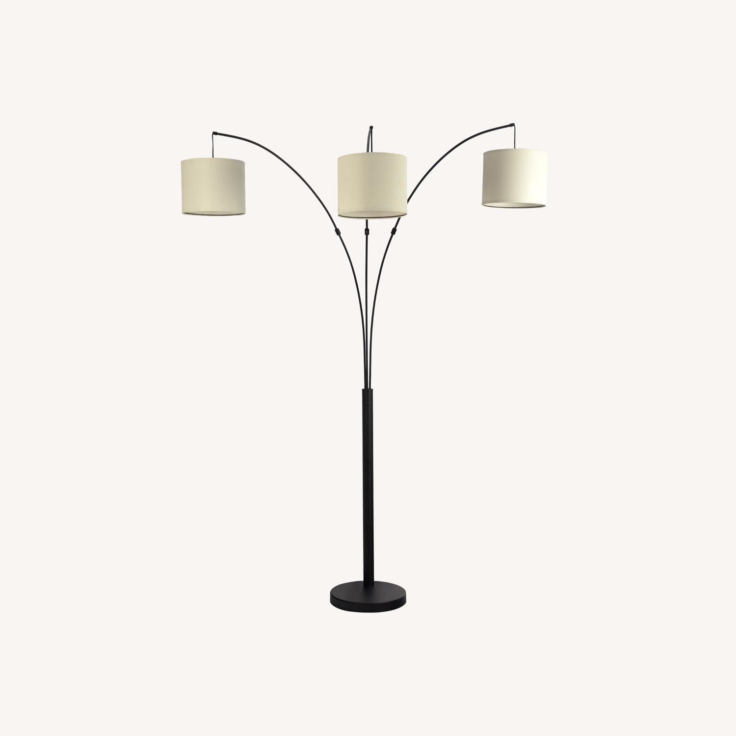Royal 3-Arm Metal Arc Floor Lamp - image-0